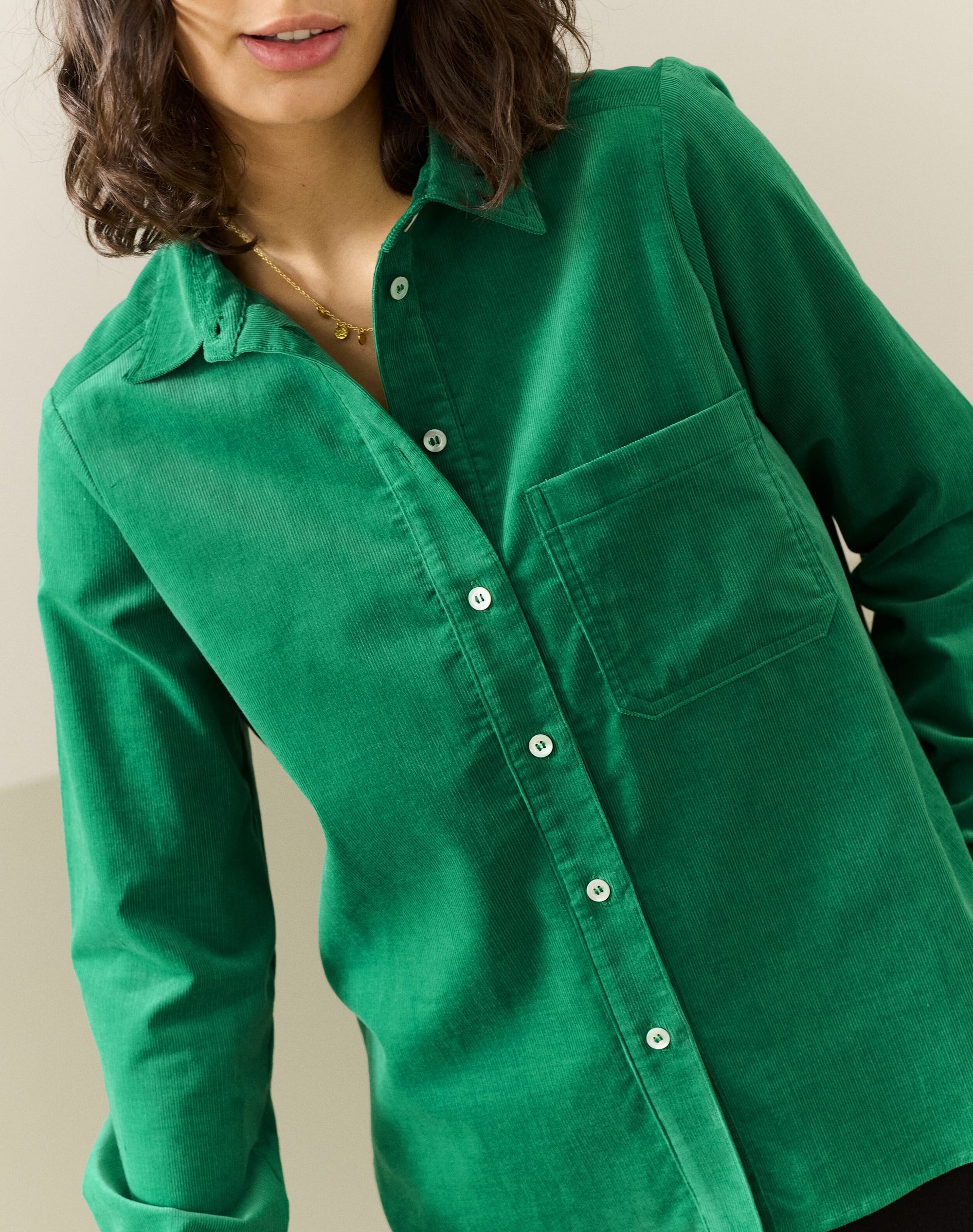 Needlecord Utility Shirt