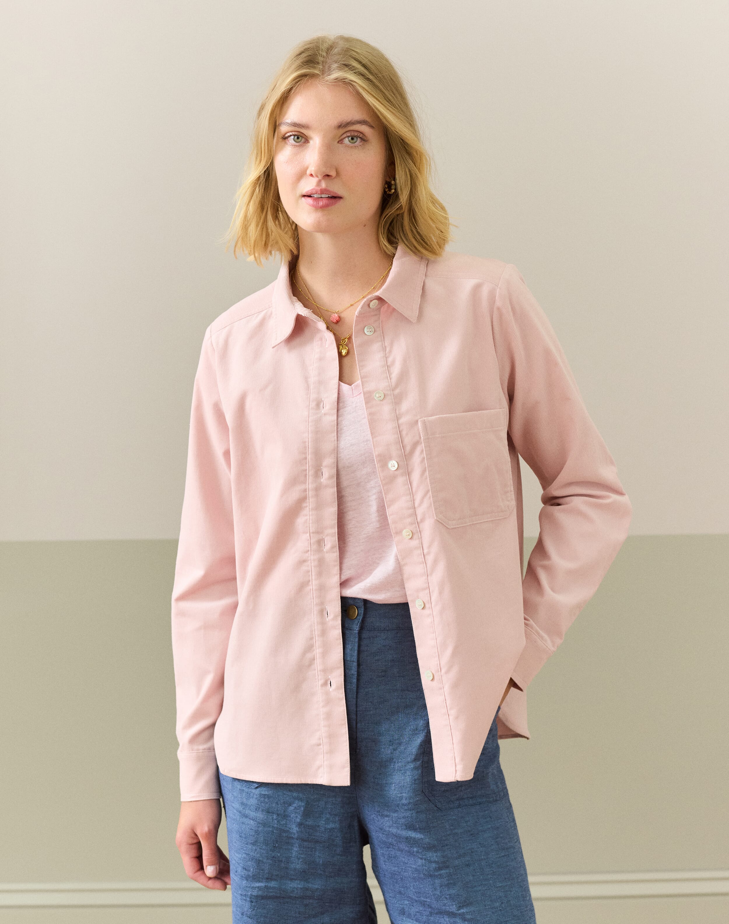 Needlecord Utility Shirt