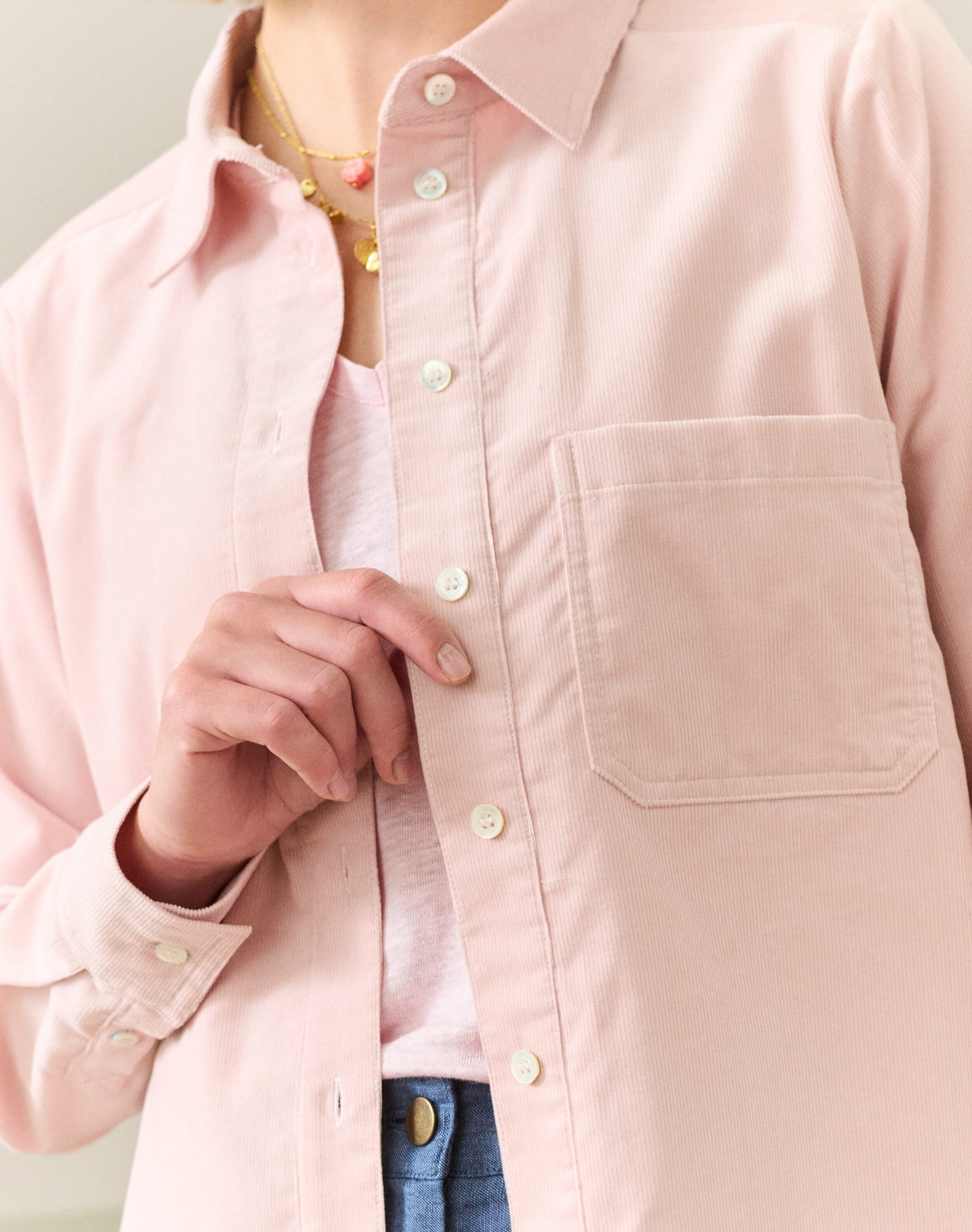 Needlecord Utility Shirt