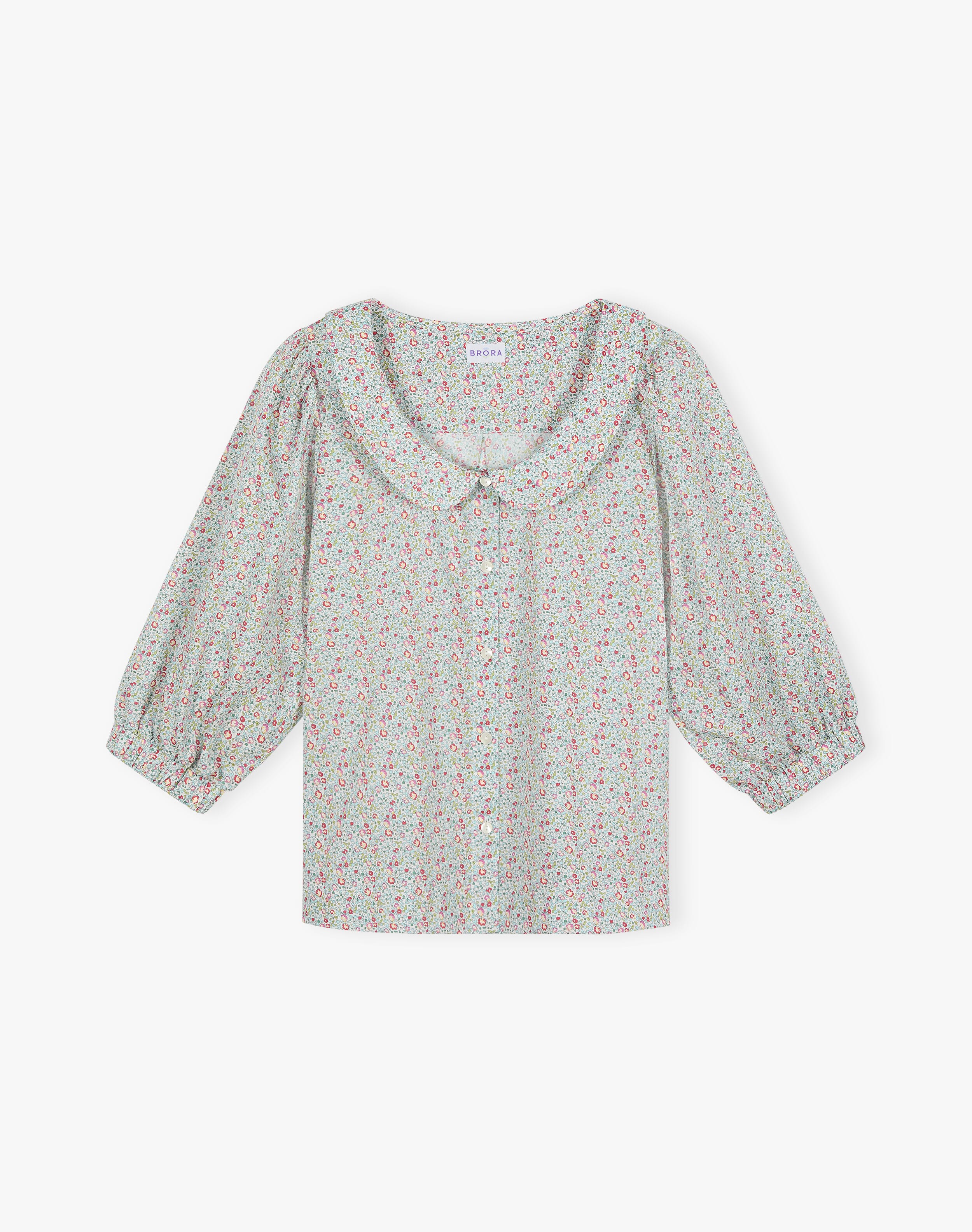 Liberty Print Organic Cotton Blouse