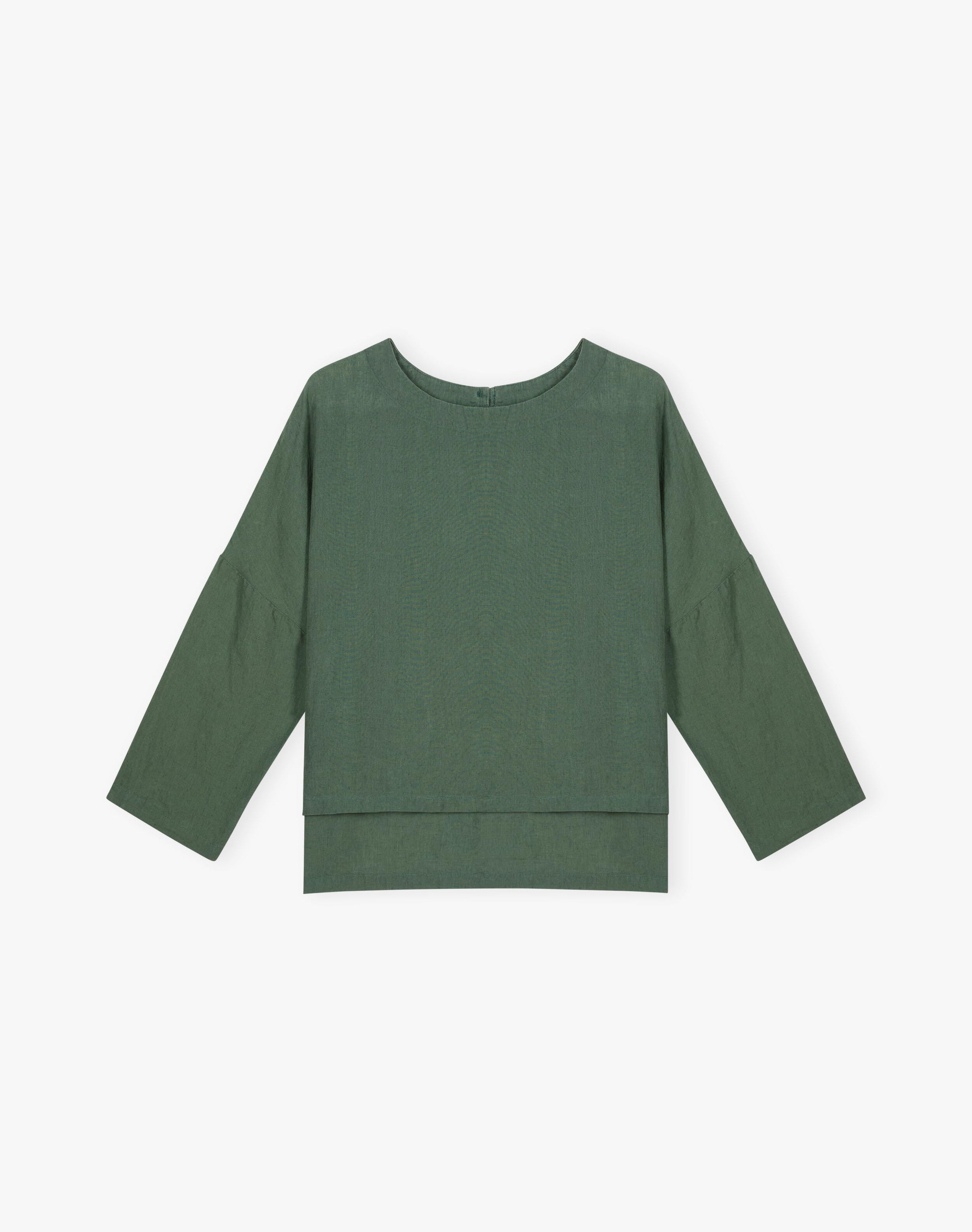 Washed Linen Top