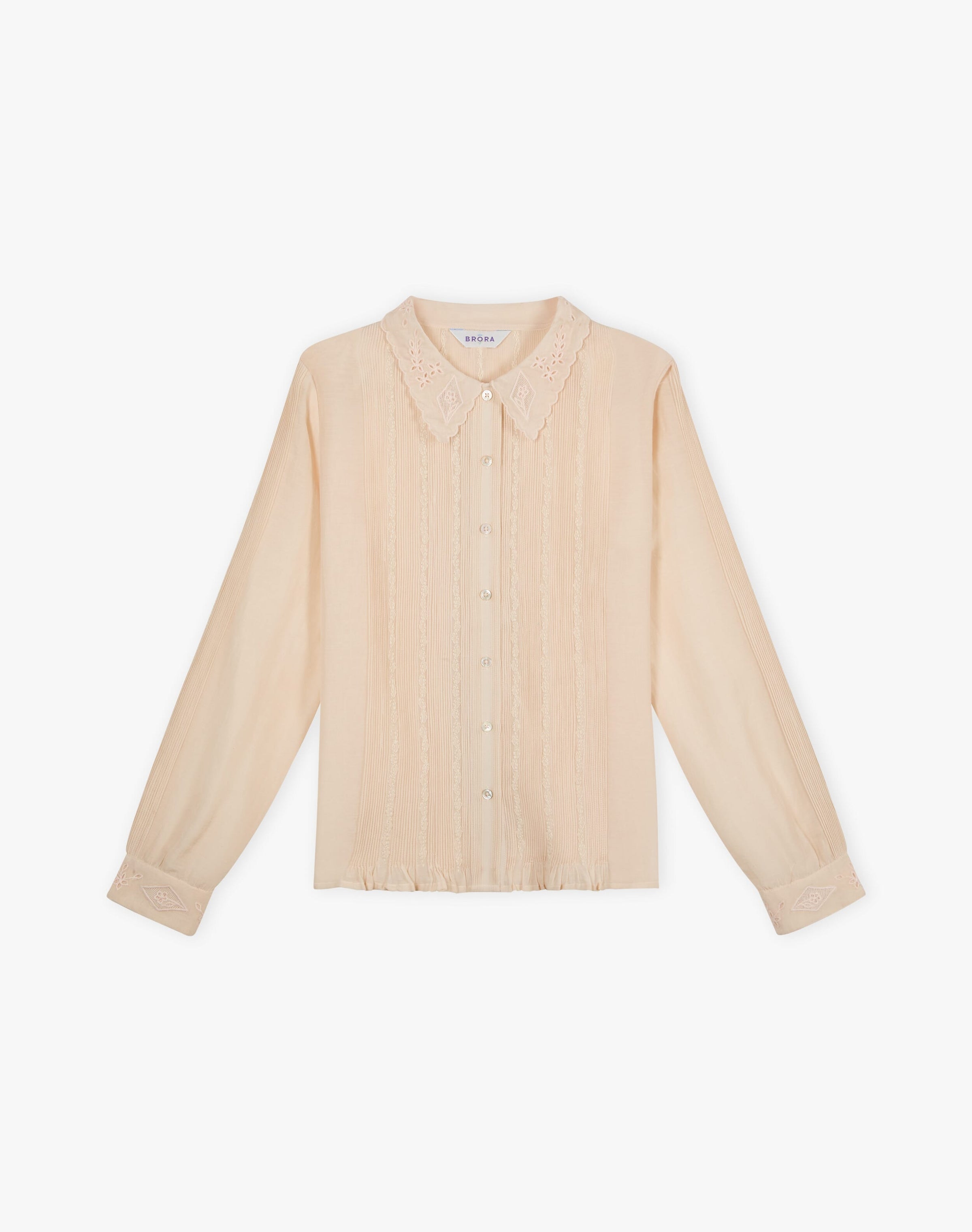 Silk Cotton Embroidered Blouse