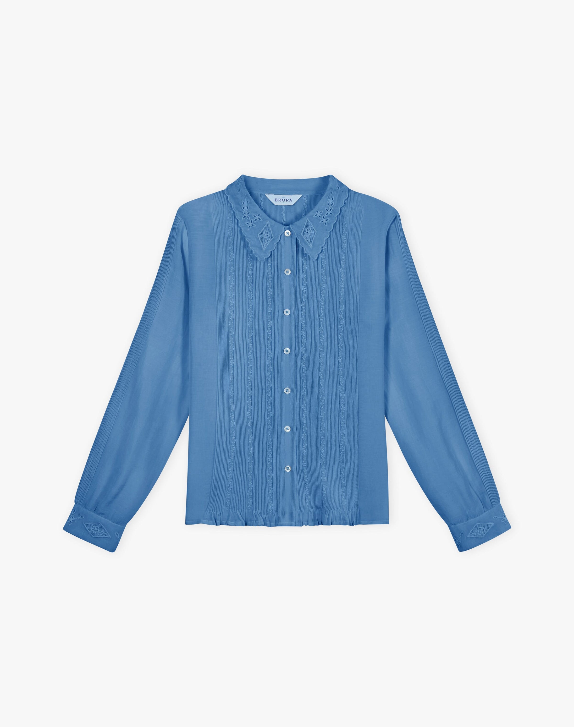 Silk Cotton Embroidered Blouse