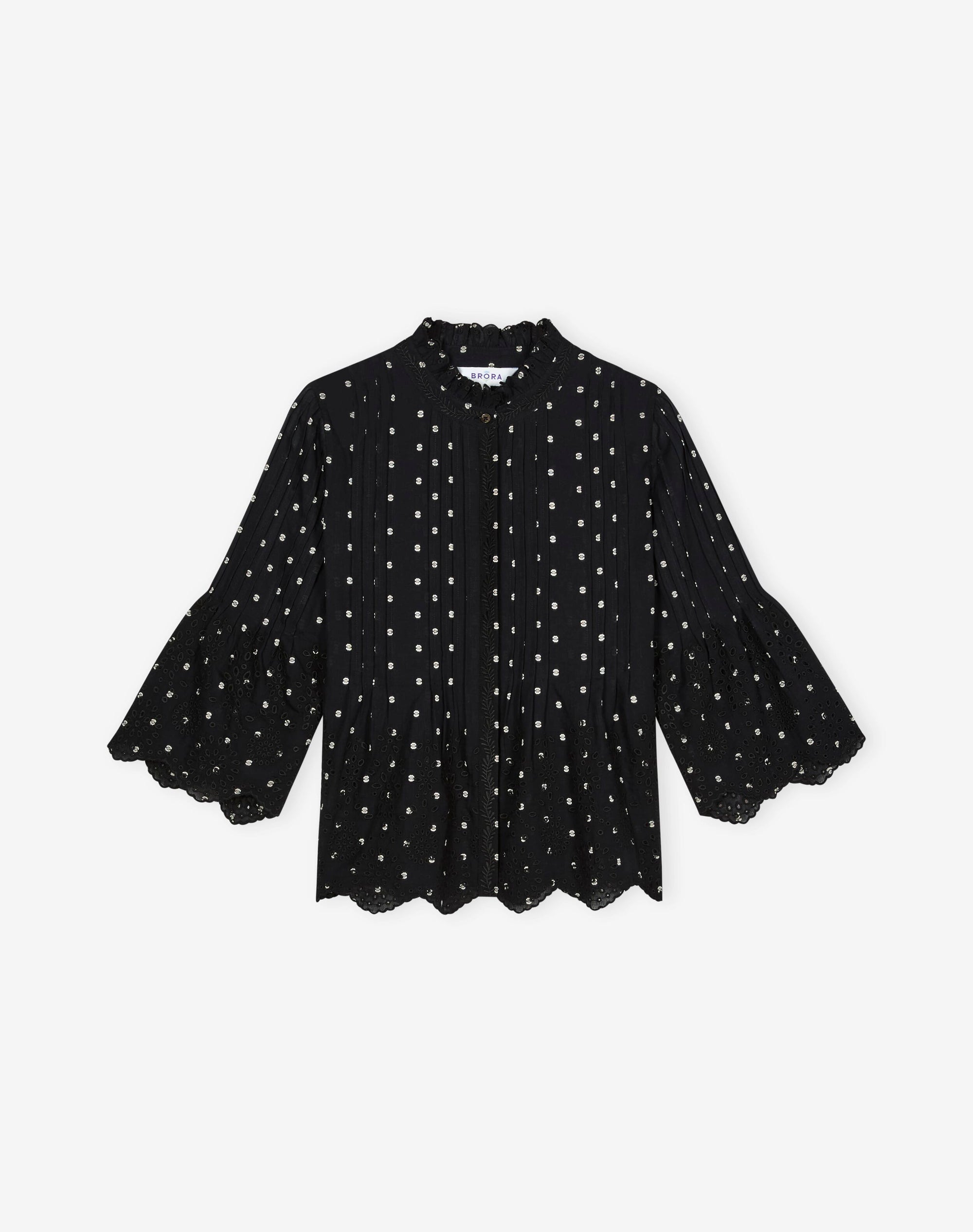 Cotton Dobby Blouse