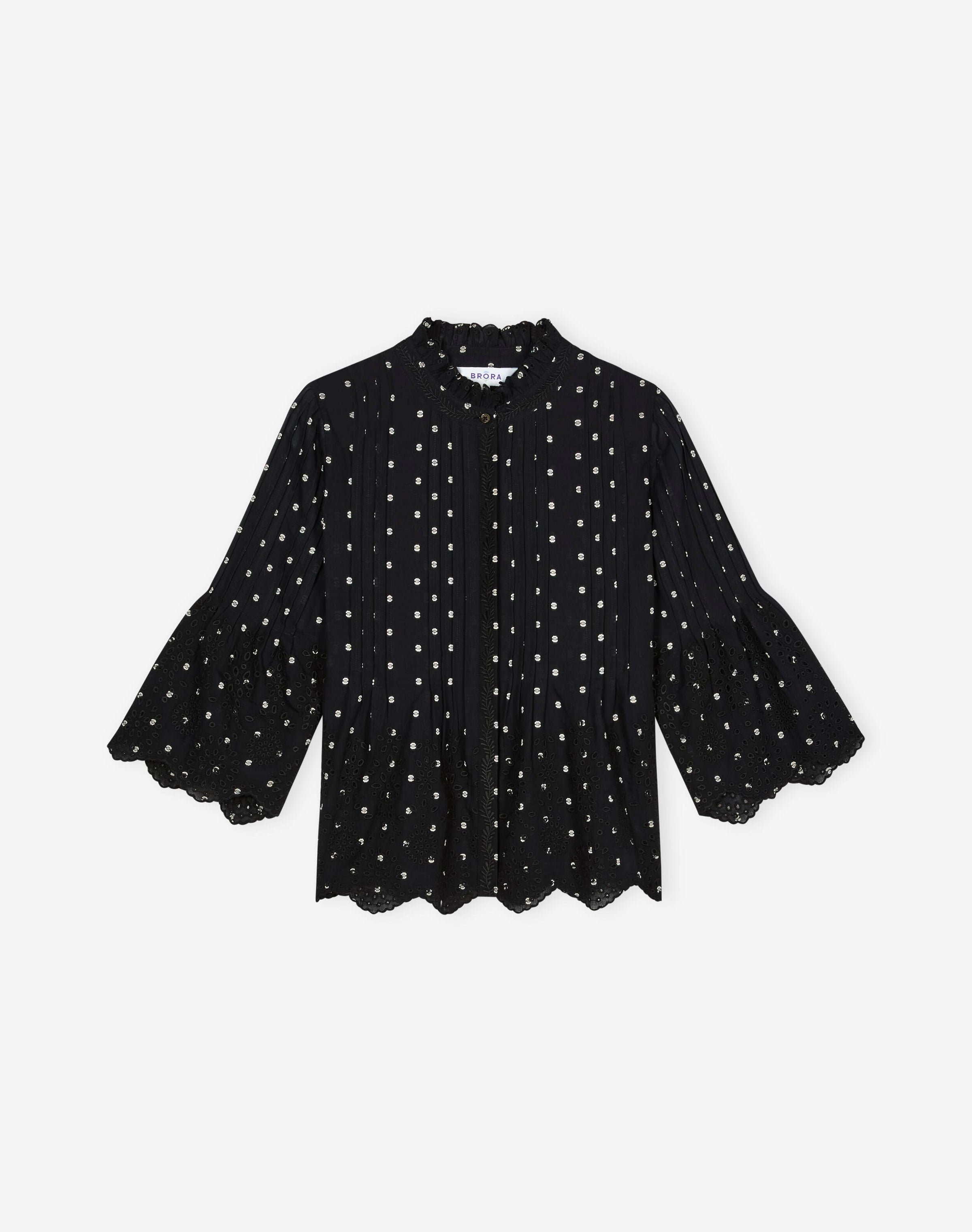 Cotton Dobby Blouse