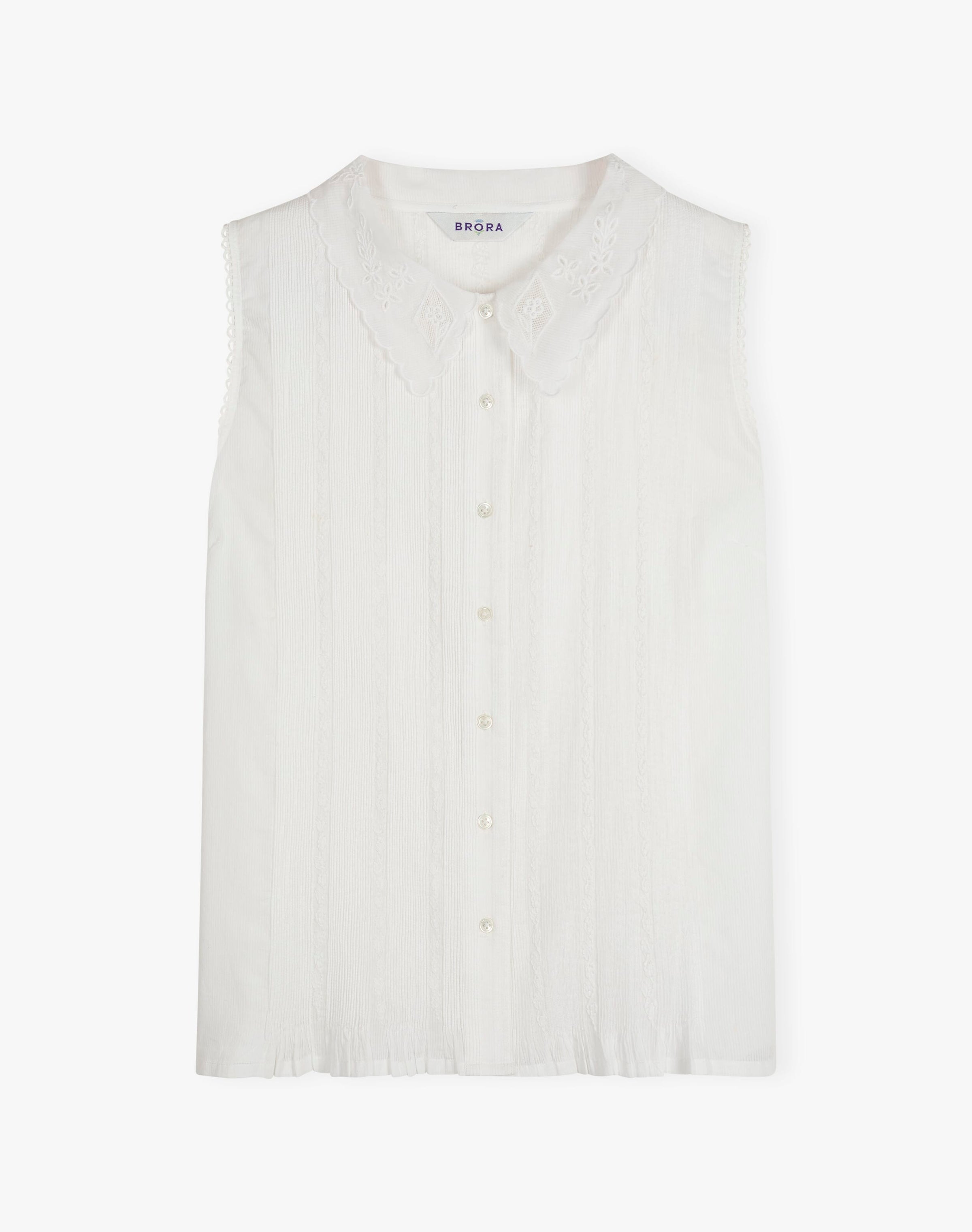 Organic Cotton Sleeveless Shirt