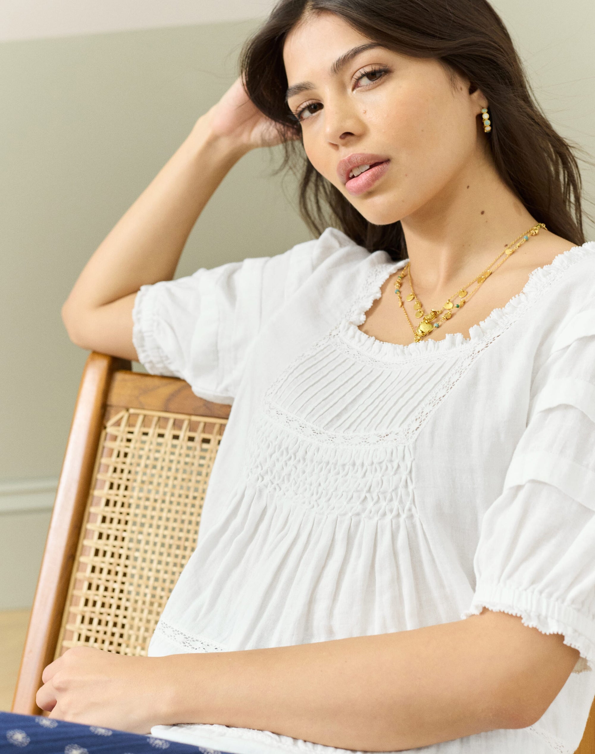 Cheesecloth Blouse