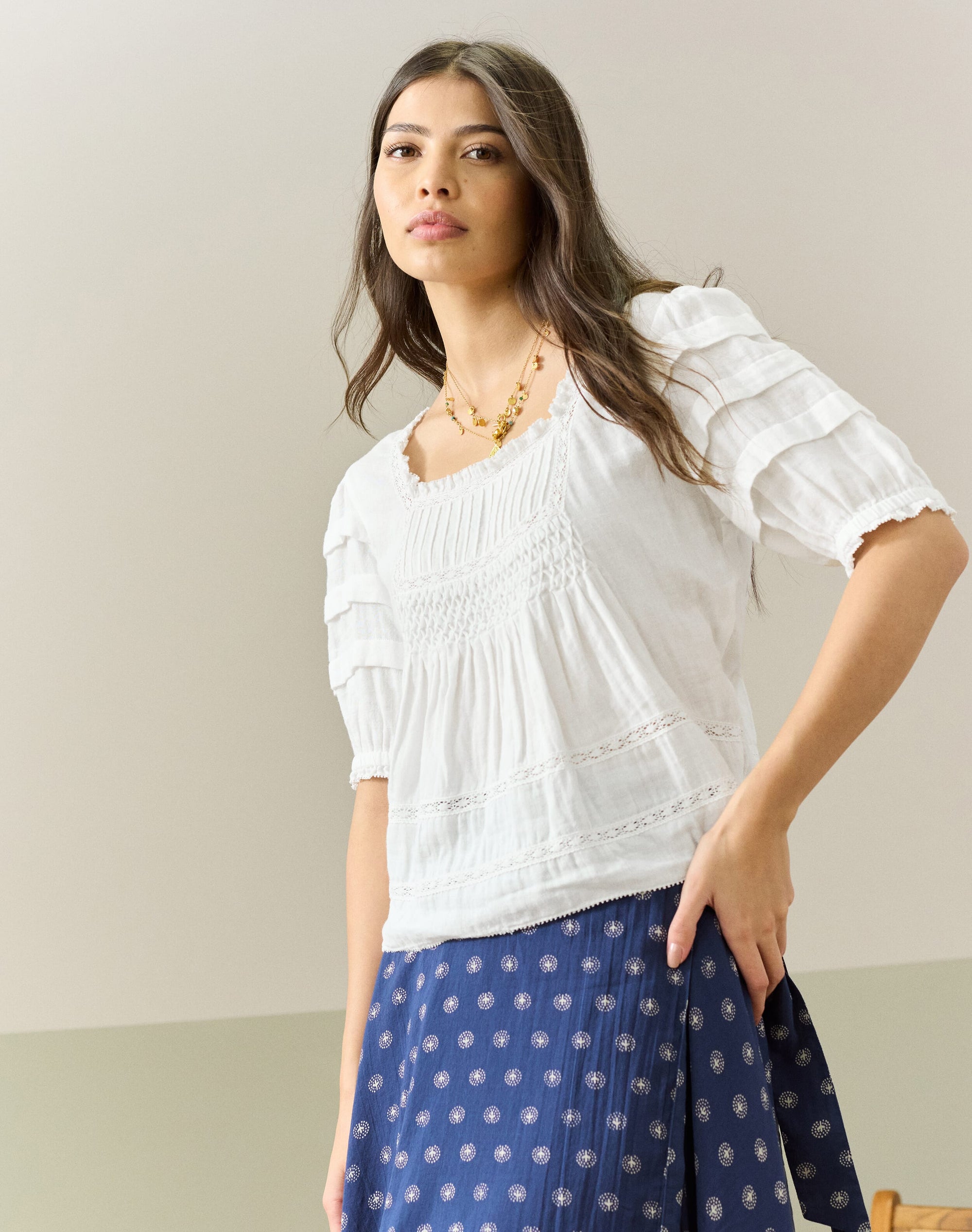 Cheesecloth Blouse