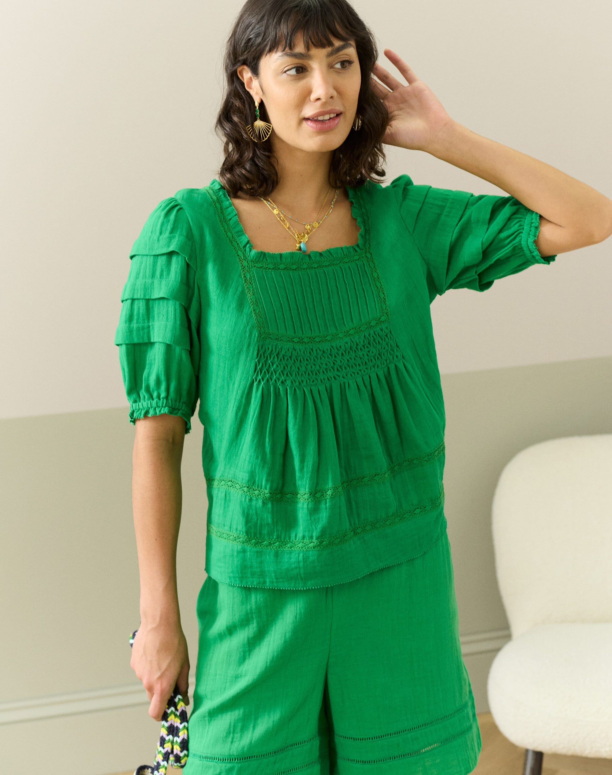 Cheesecloth Blouse