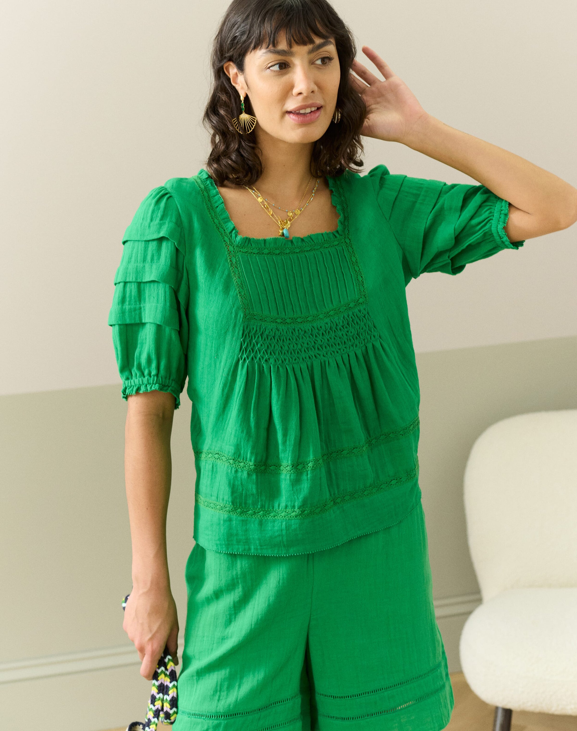 Cheesecloth Blouse