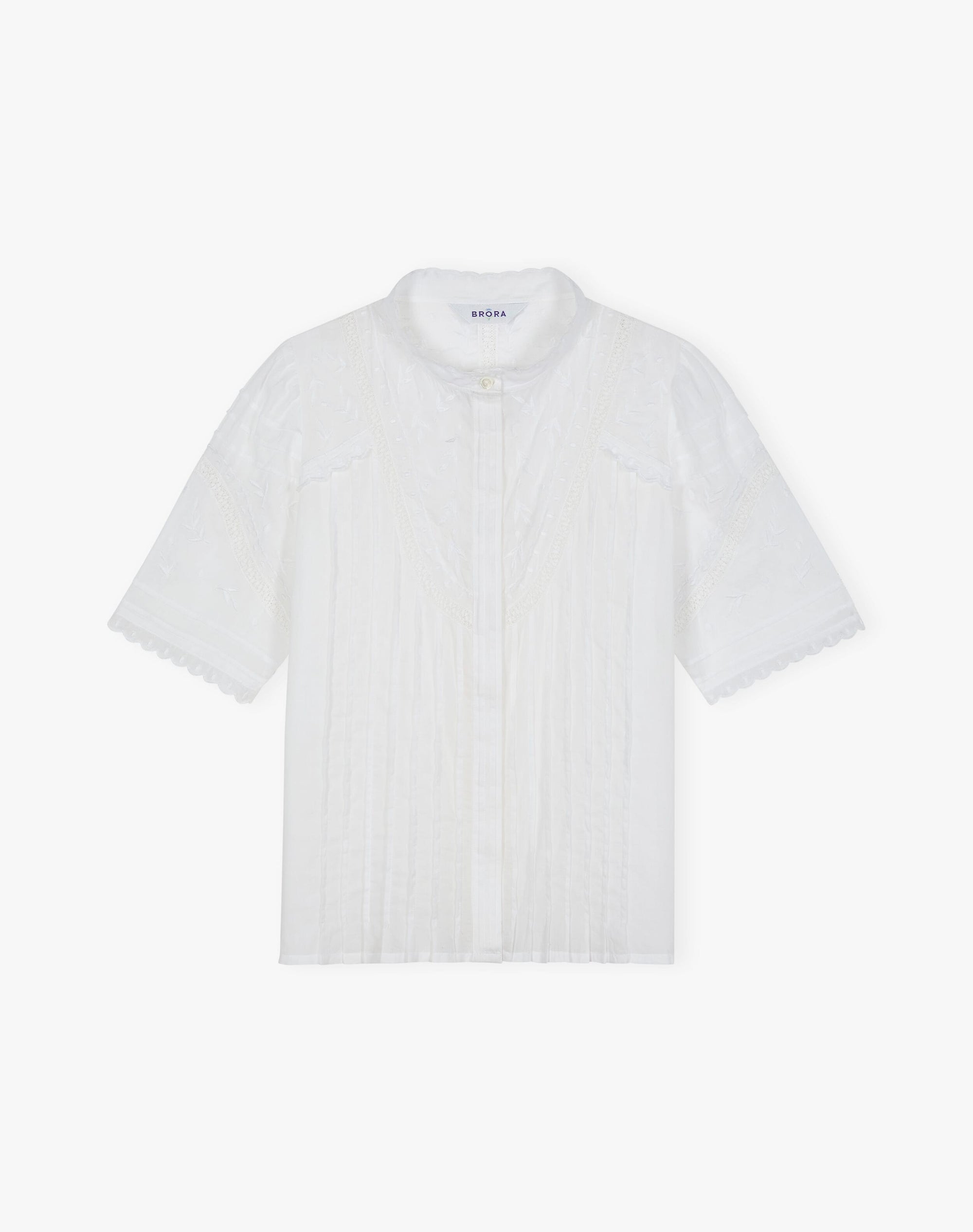 Organic Cotton Embroidered Blouse