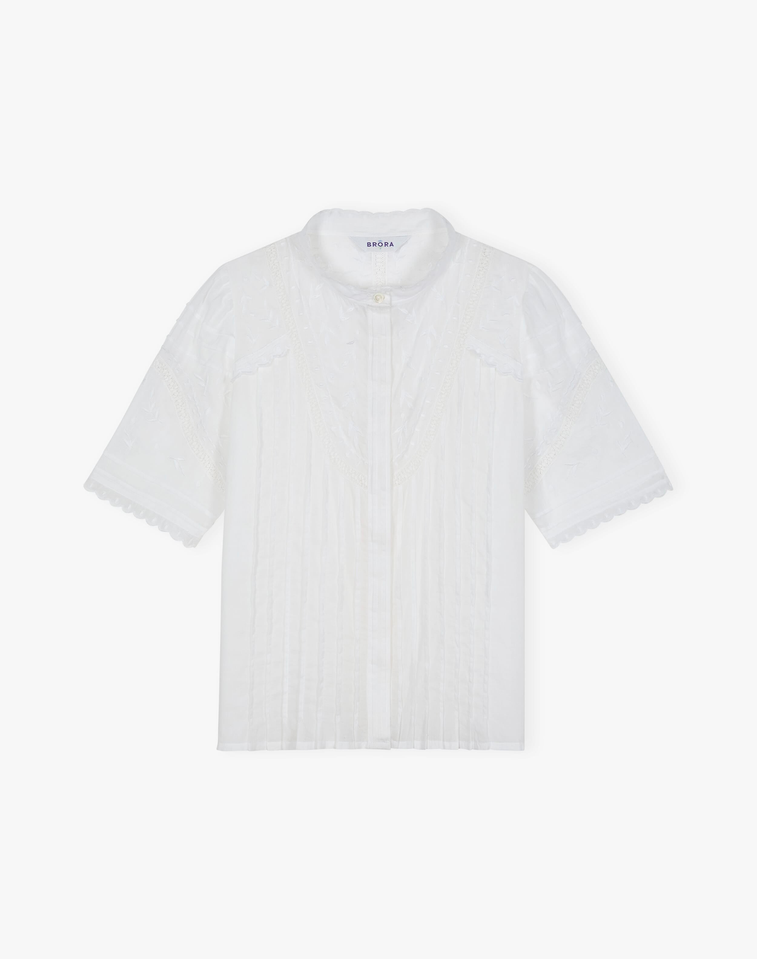 Organic Cotton Embroidered Blouse