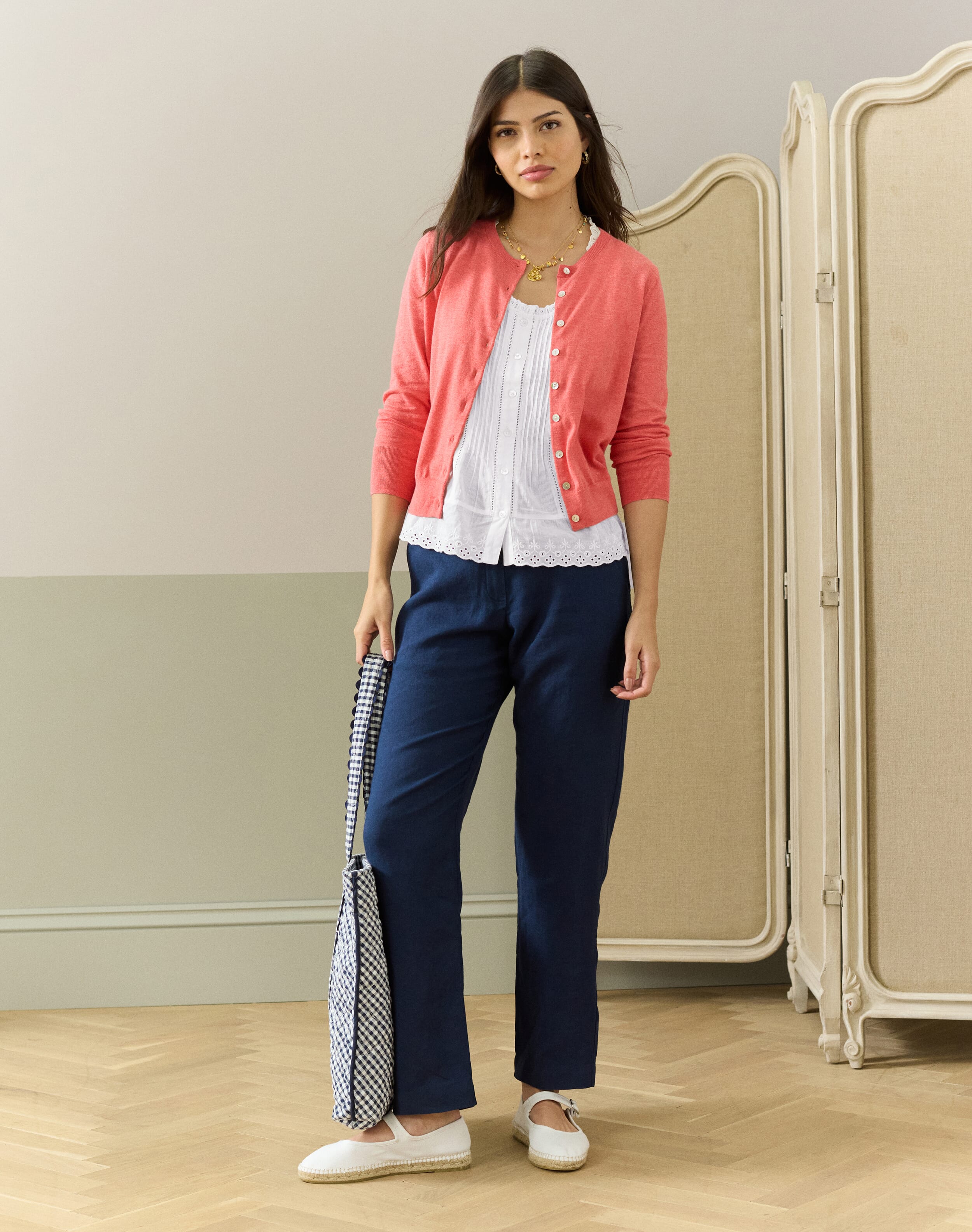 Organic Cotton Sleeveless Blouse