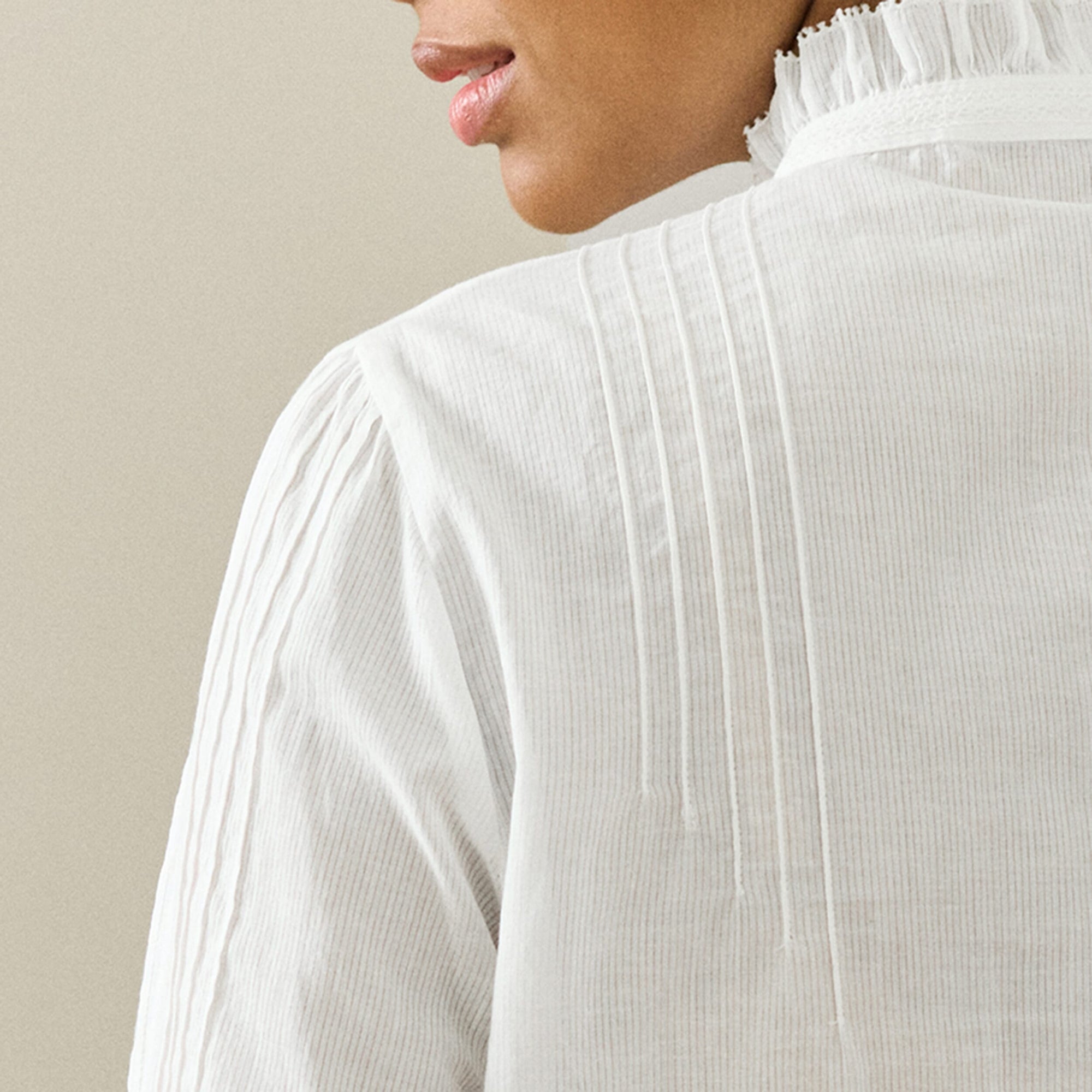 Organic Cotton Applique Blouse