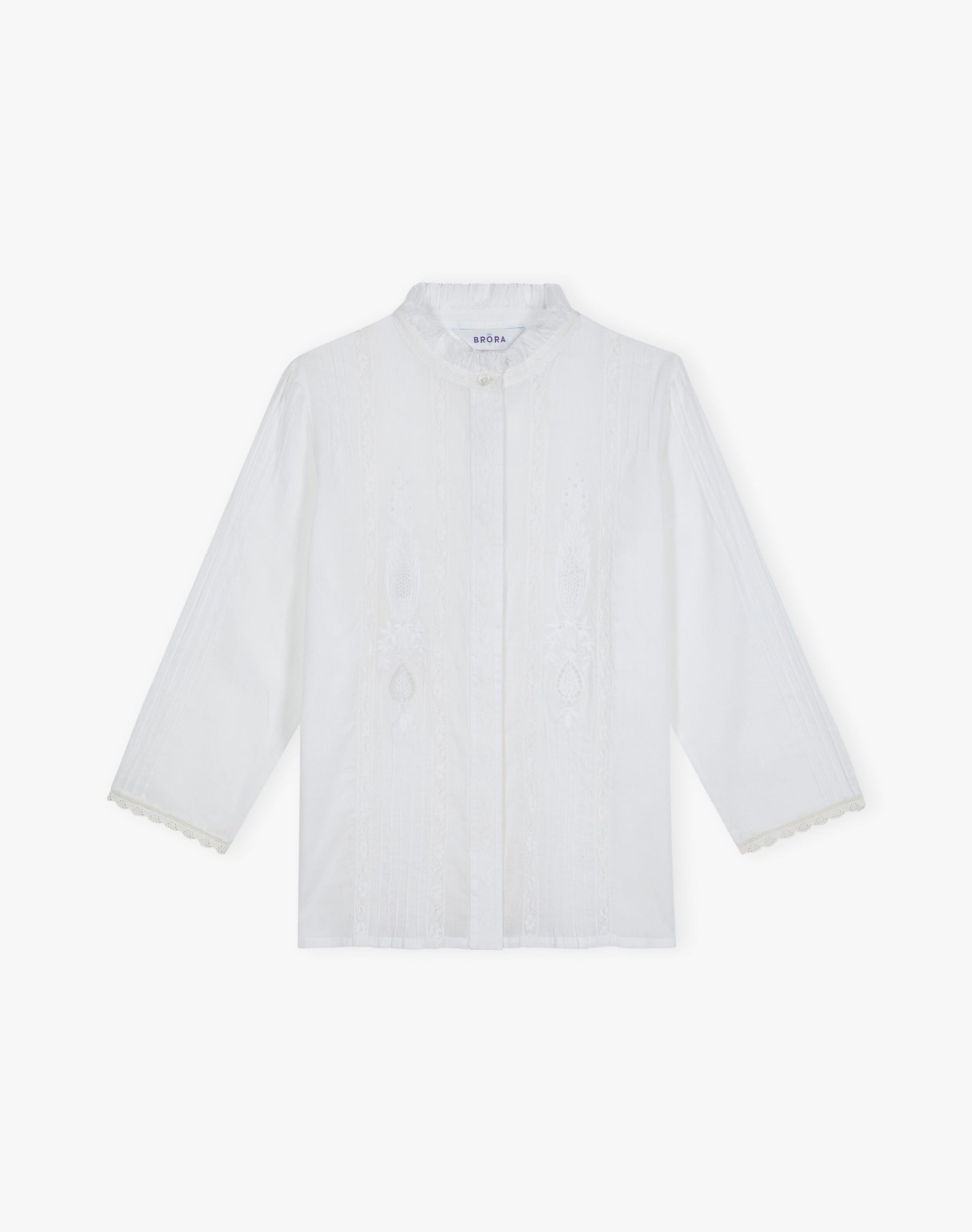 Organic Cotton Applique Blouse