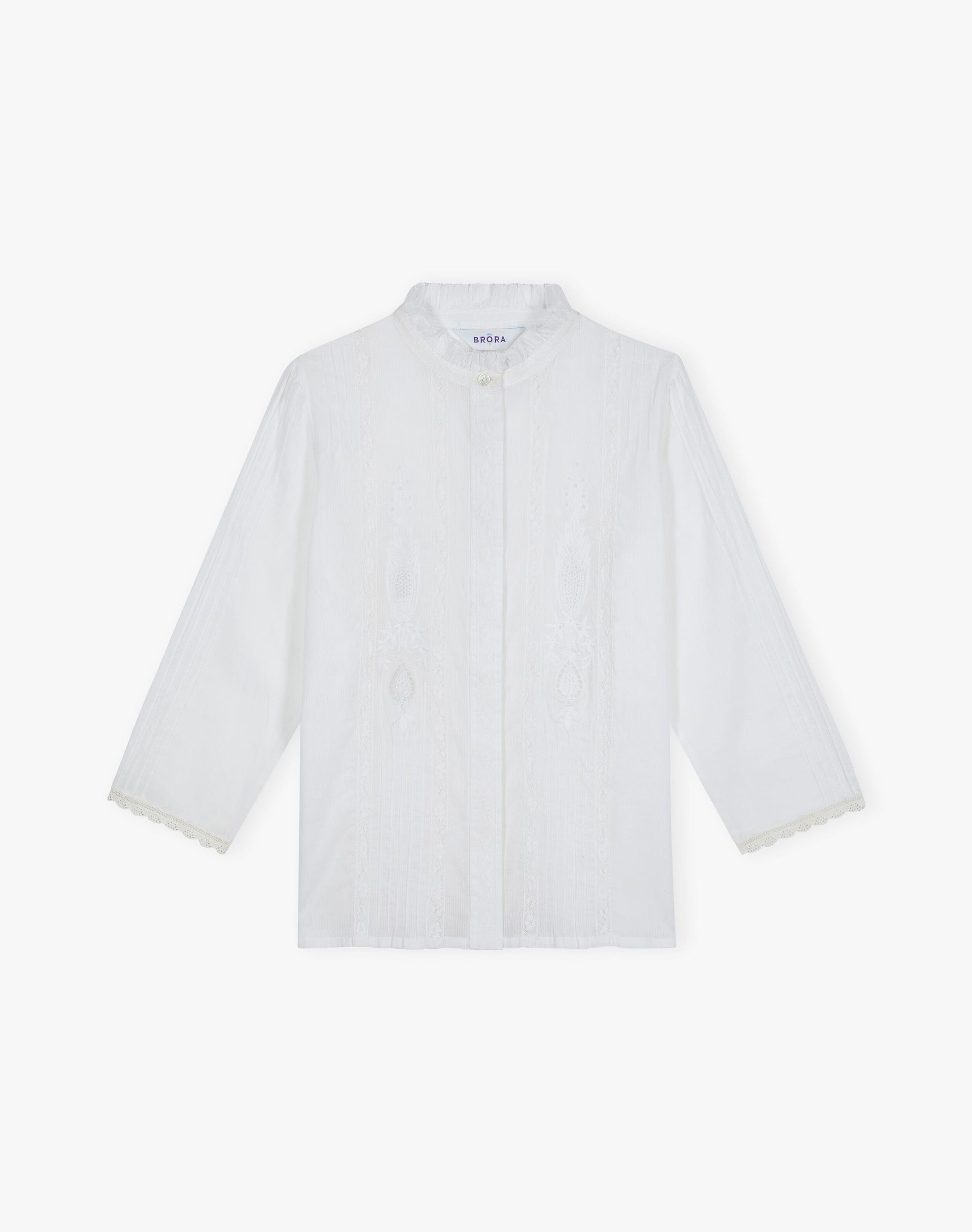 Organic Cotton Applique Blouse