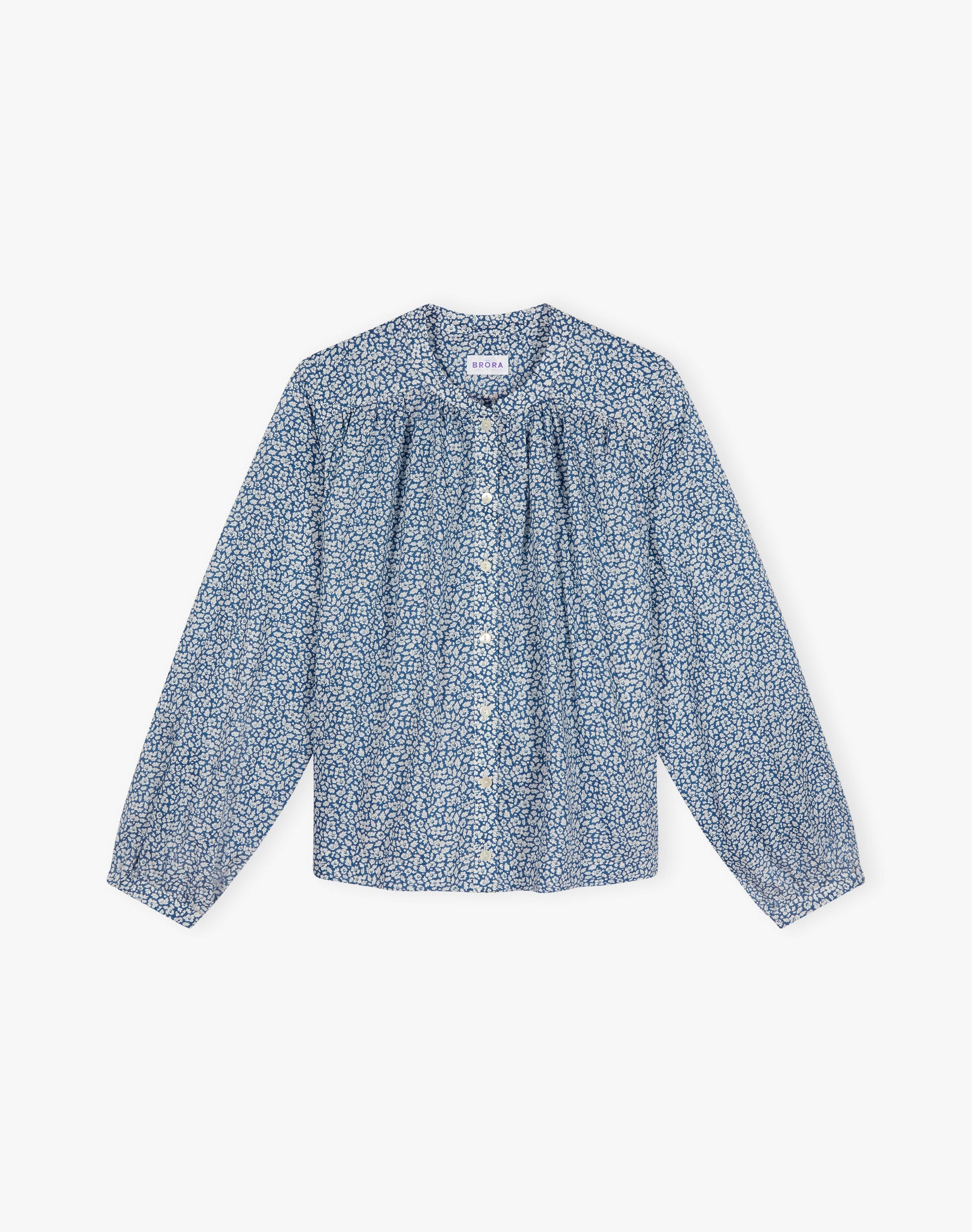 Liberty Print Organic Cotton Smock Shirt
