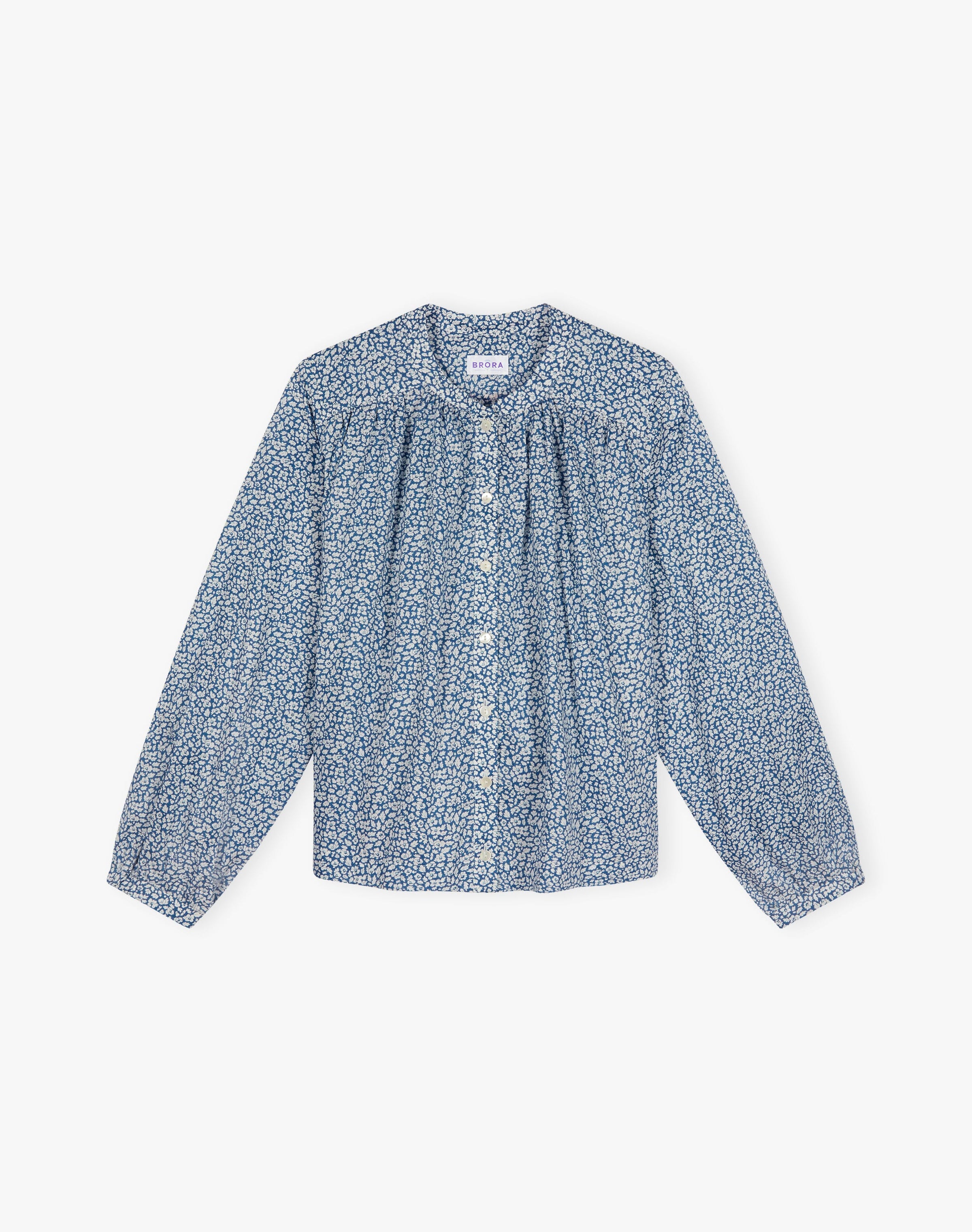 Liberty Print Organic Cotton Smock Shirt