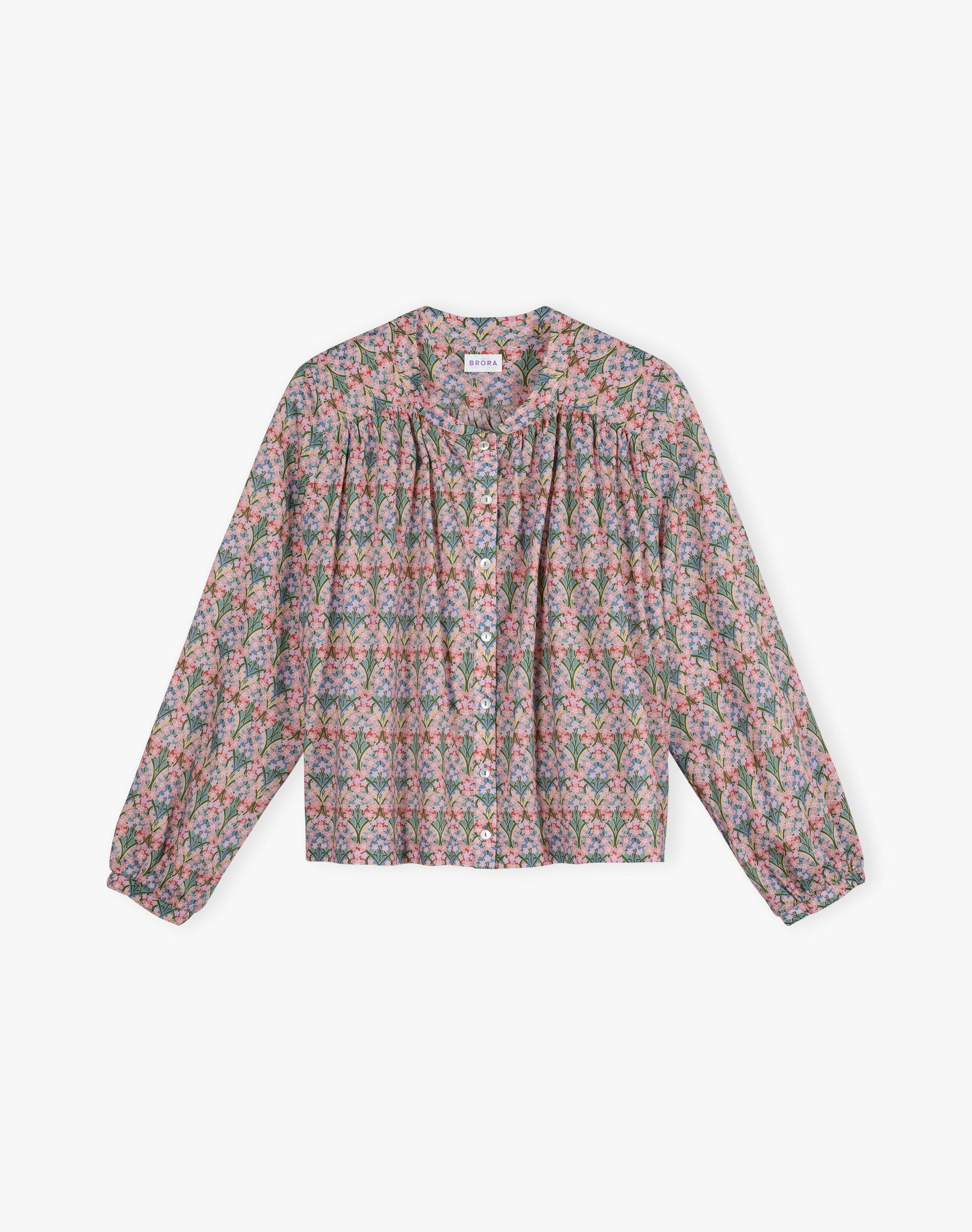Liberty Print Organic Cotton Smock Shirt