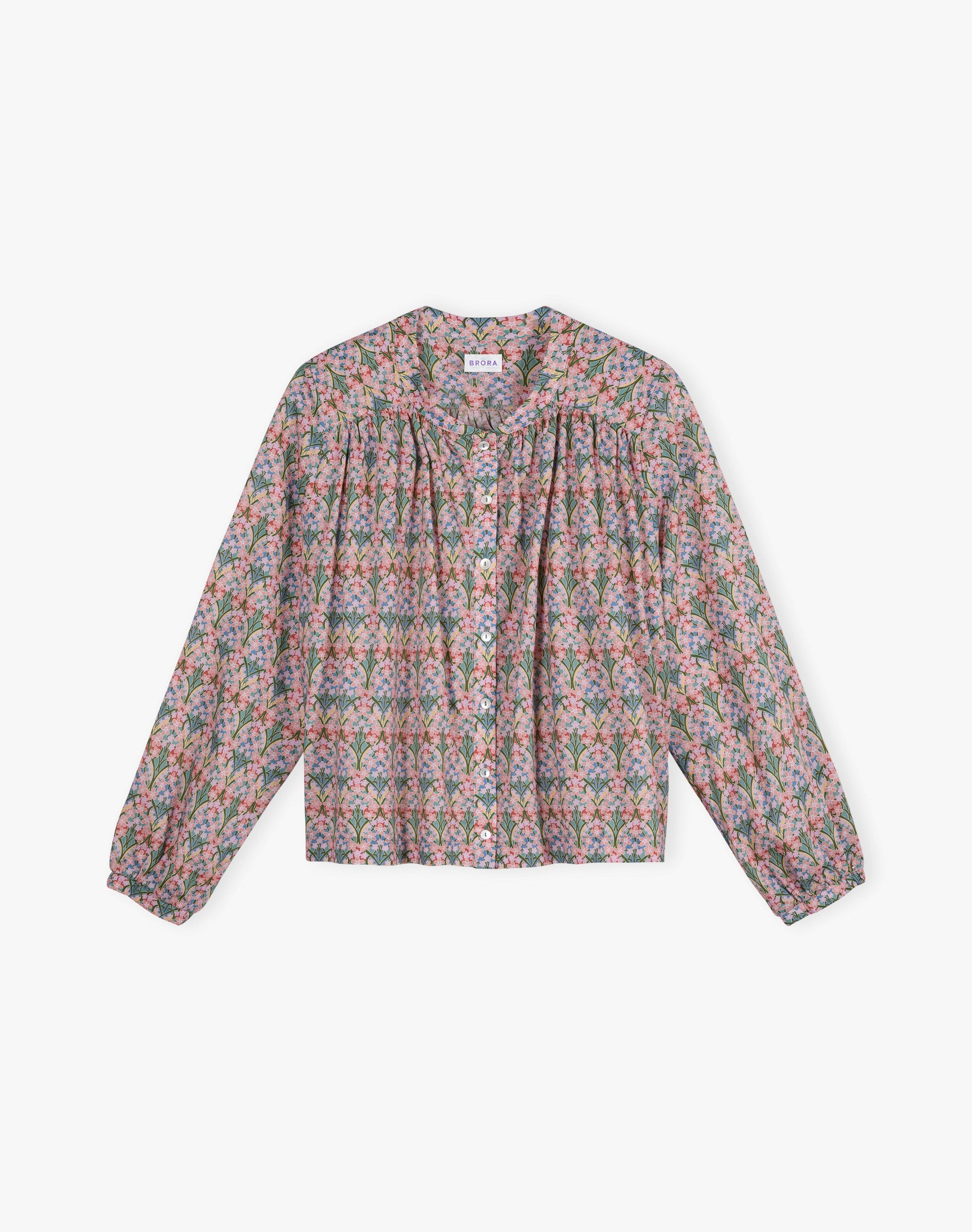 Liberty Print Organic Cotton Smock Shirt