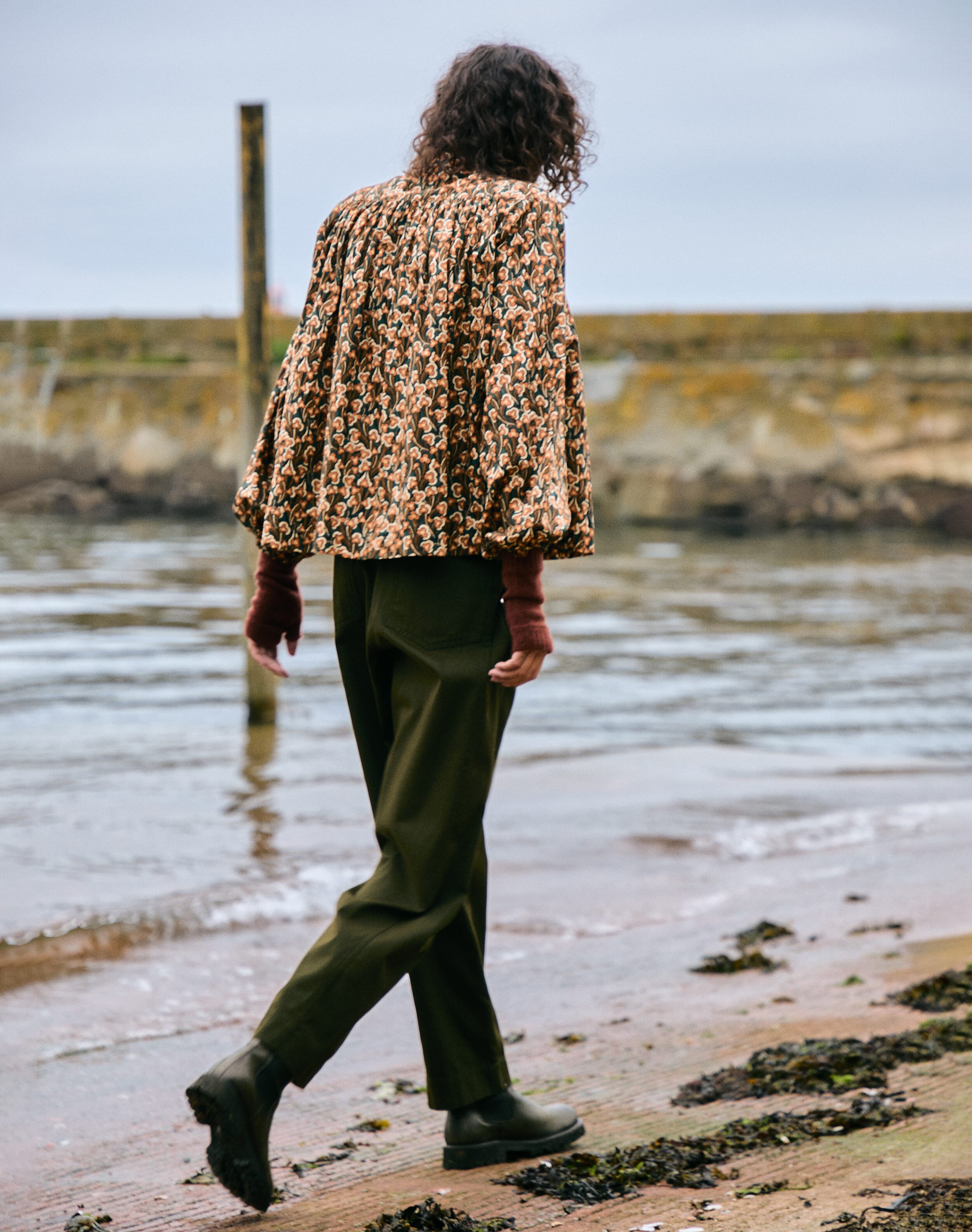 Liberty Print Organic Cotton Smock Shirt