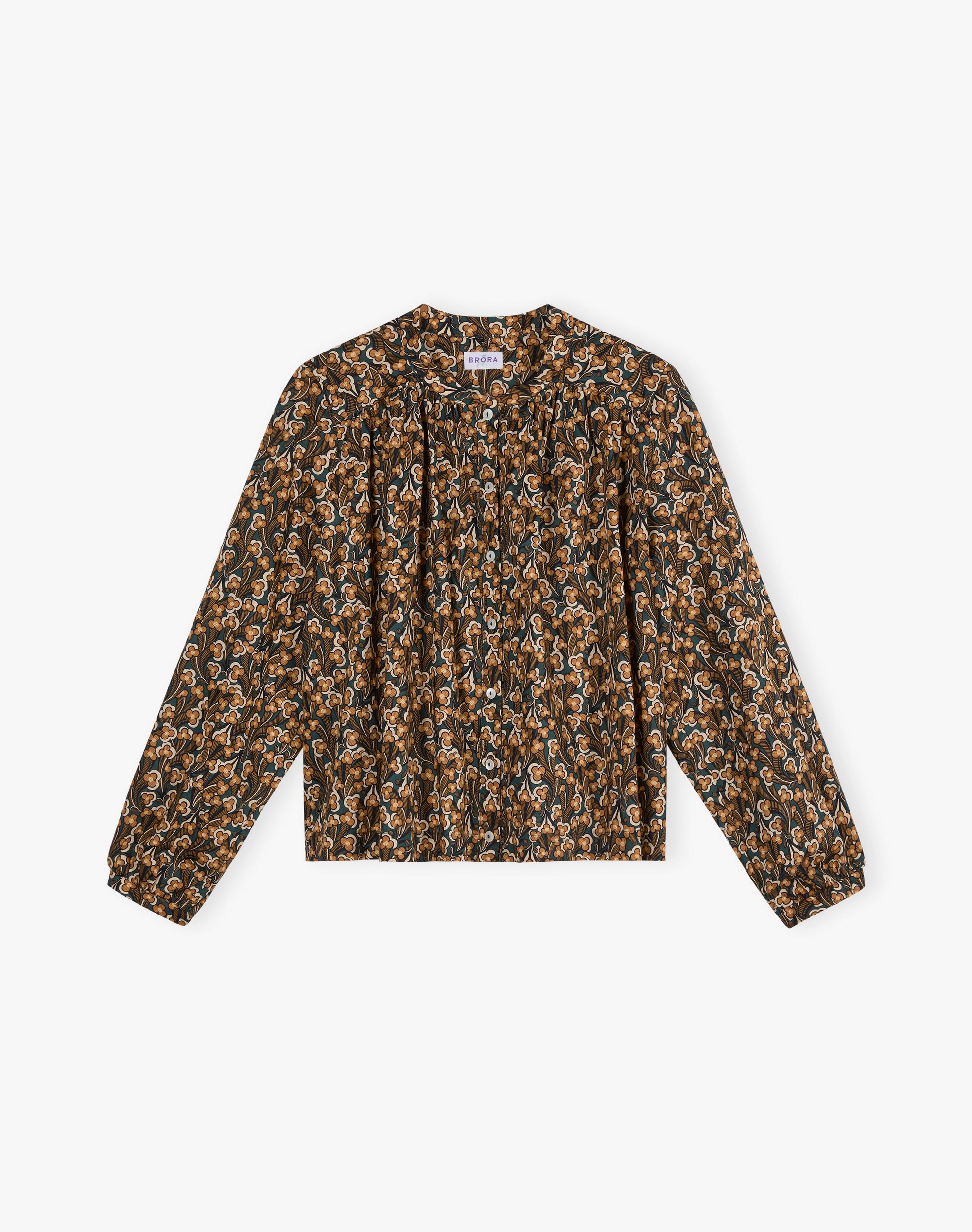 Liberty Print Organic Cotton Smock Shirt