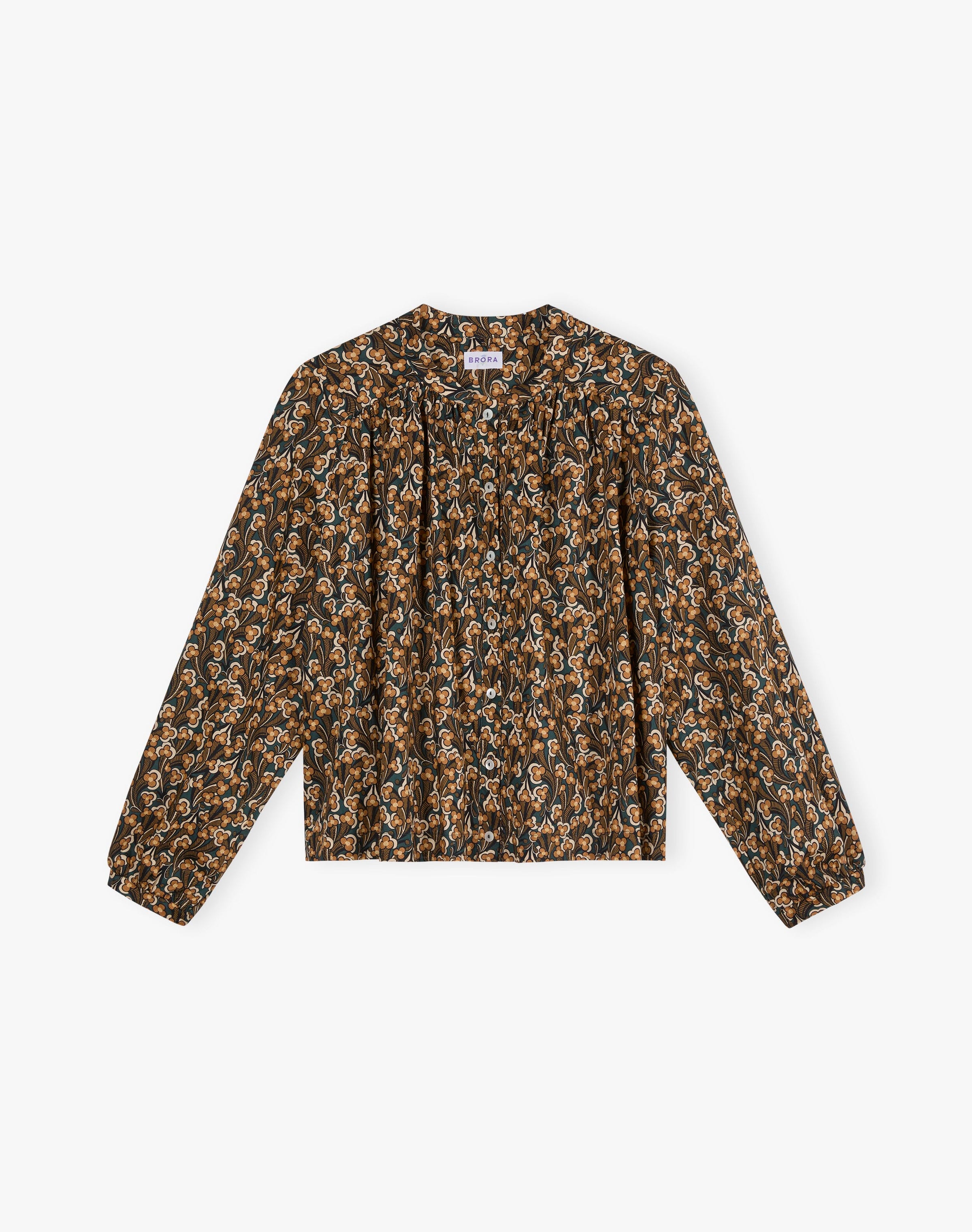 Liberty Print Organic Cotton Smock Shirt