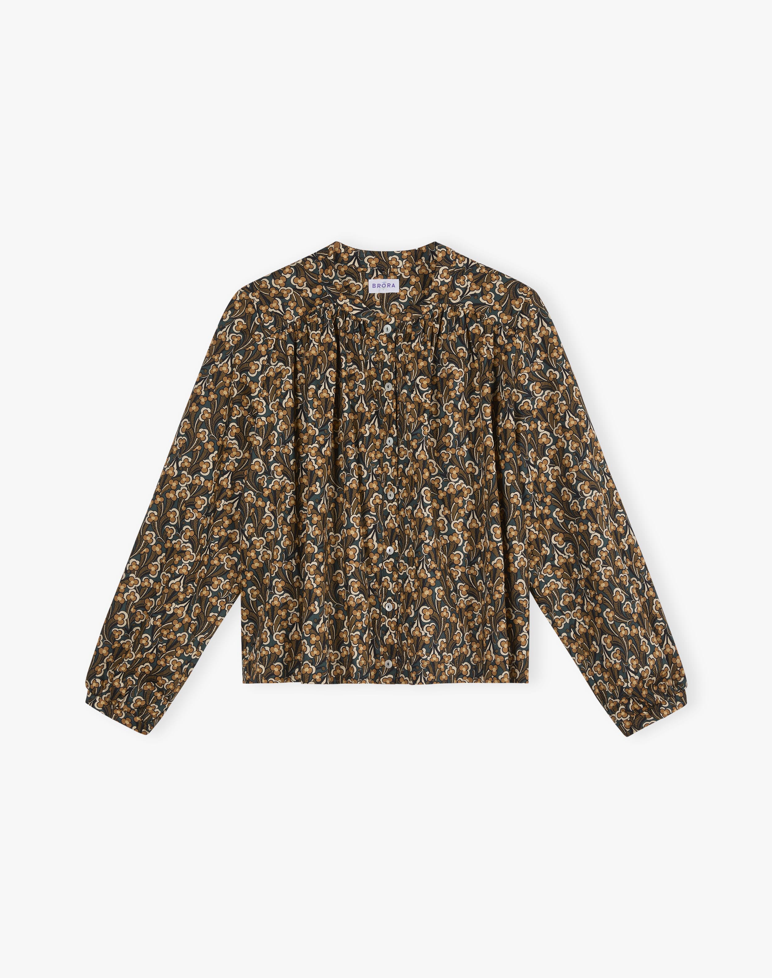 Liberty Print Organic Cotton Smock Shirt