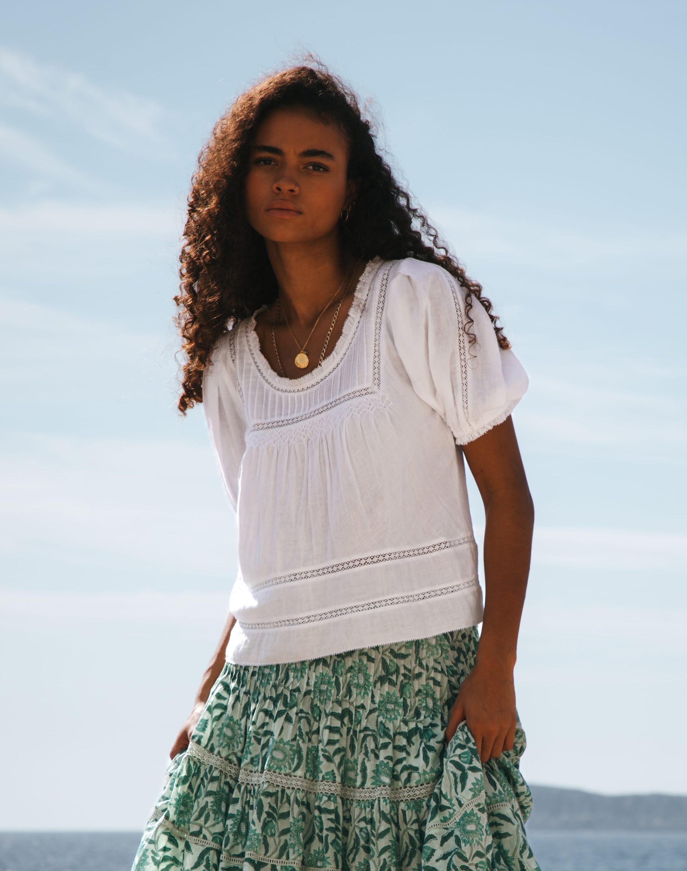 Cheesecloth Blouse