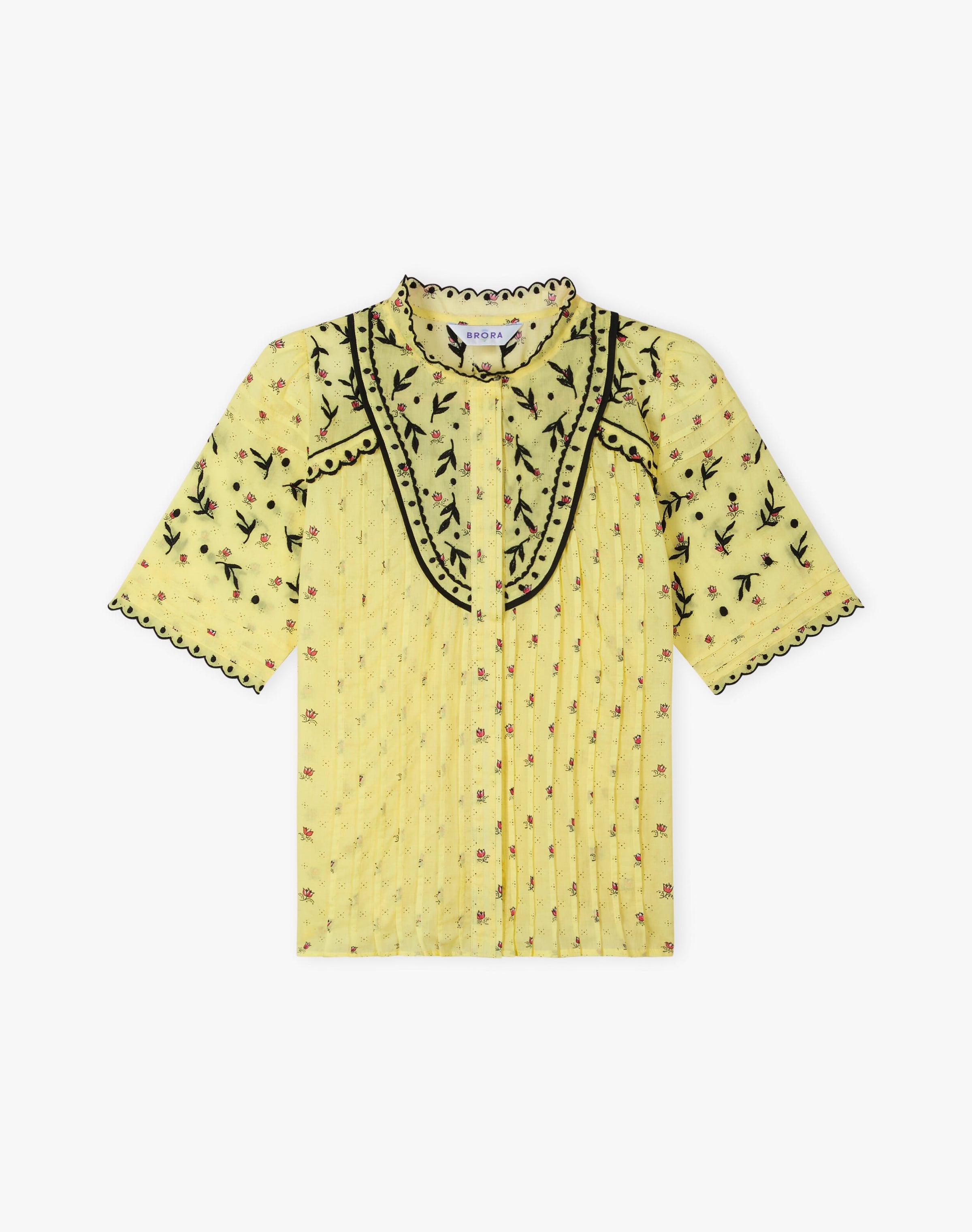 Organic Cotton Floral Print Blouse