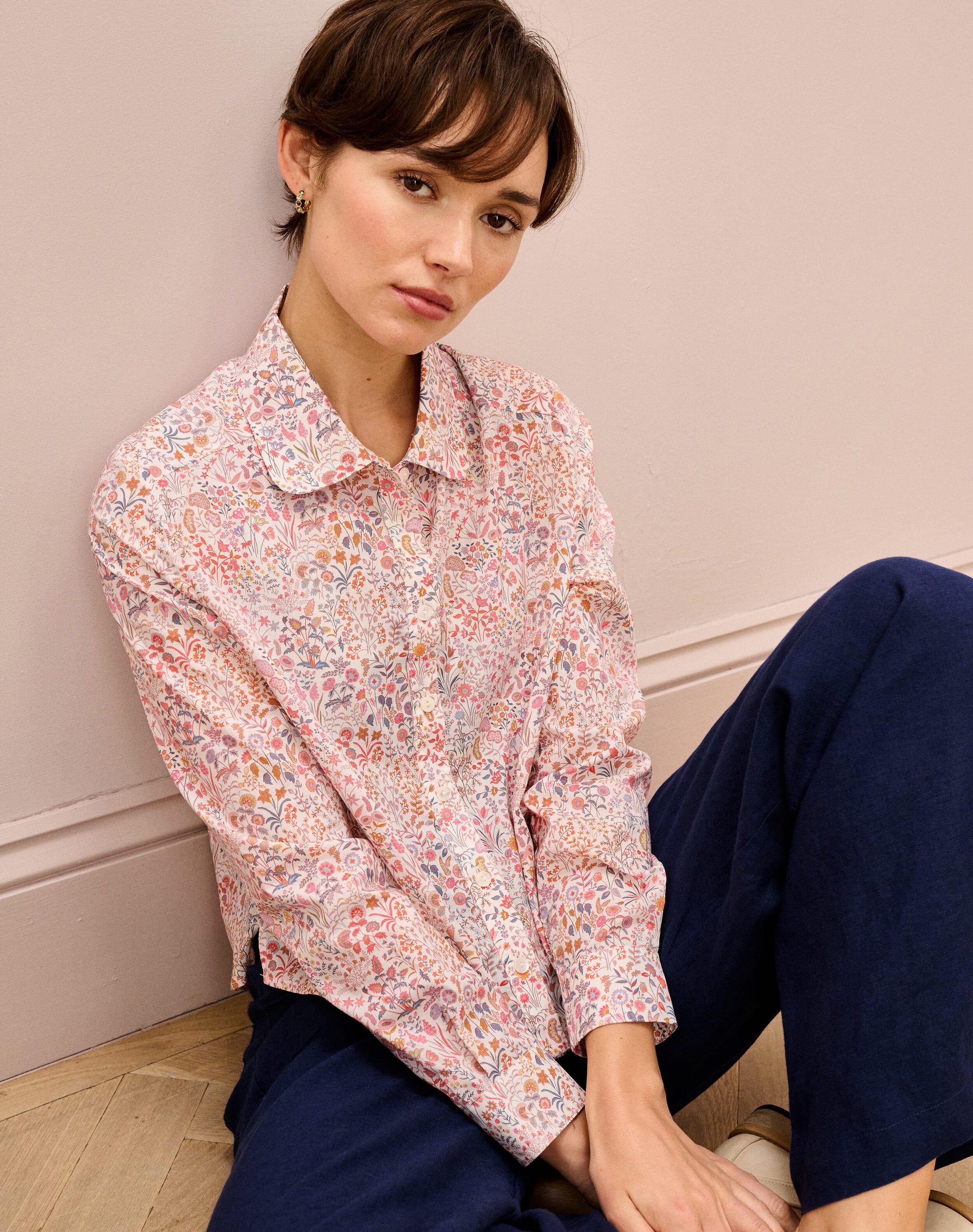 Liberty Print Organic Cotton Shirt