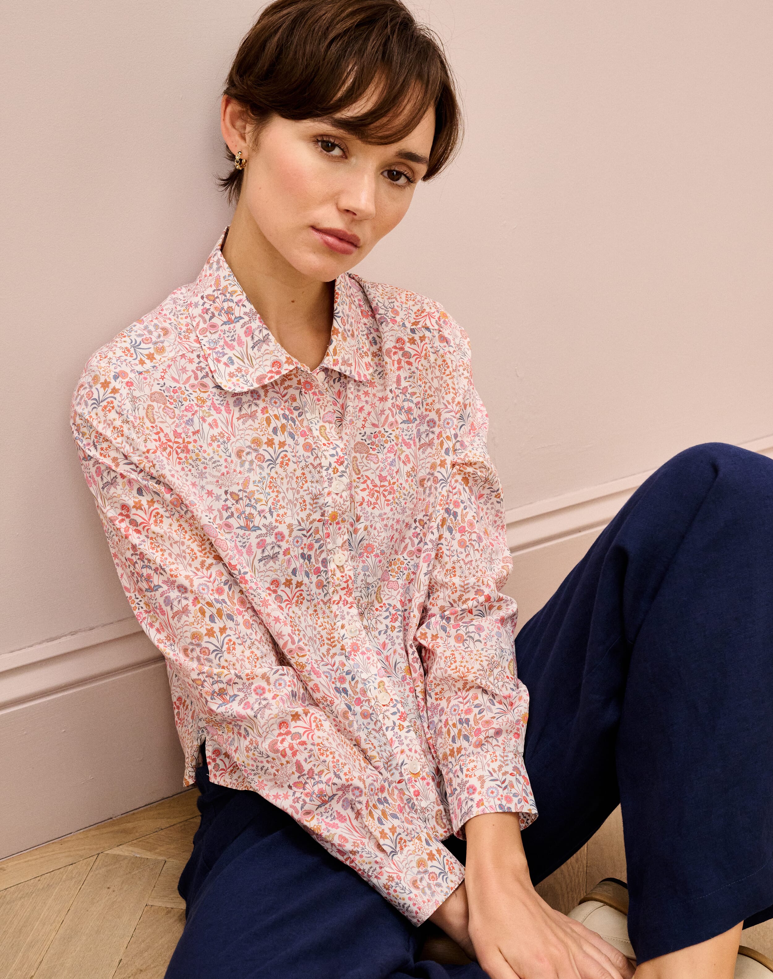 Liberty Print Organic Cotton Shirt
