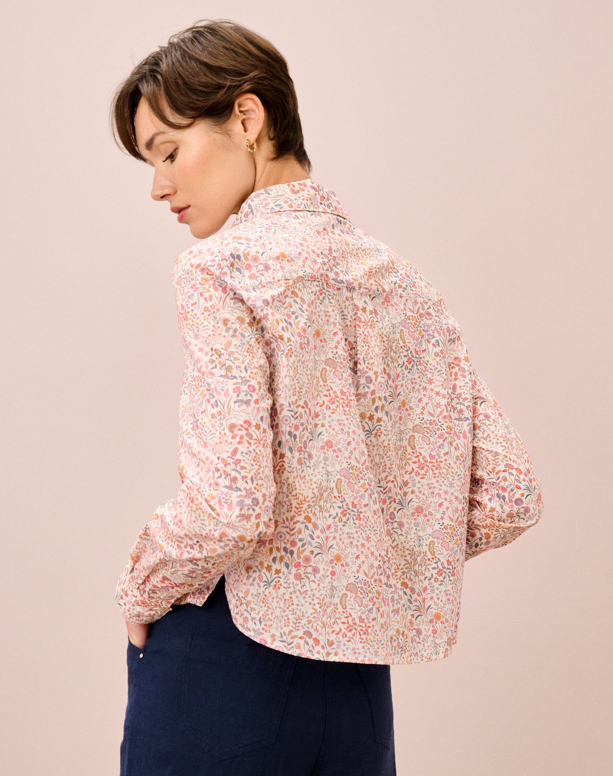 Liberty Print Organic Cotton Shirt
