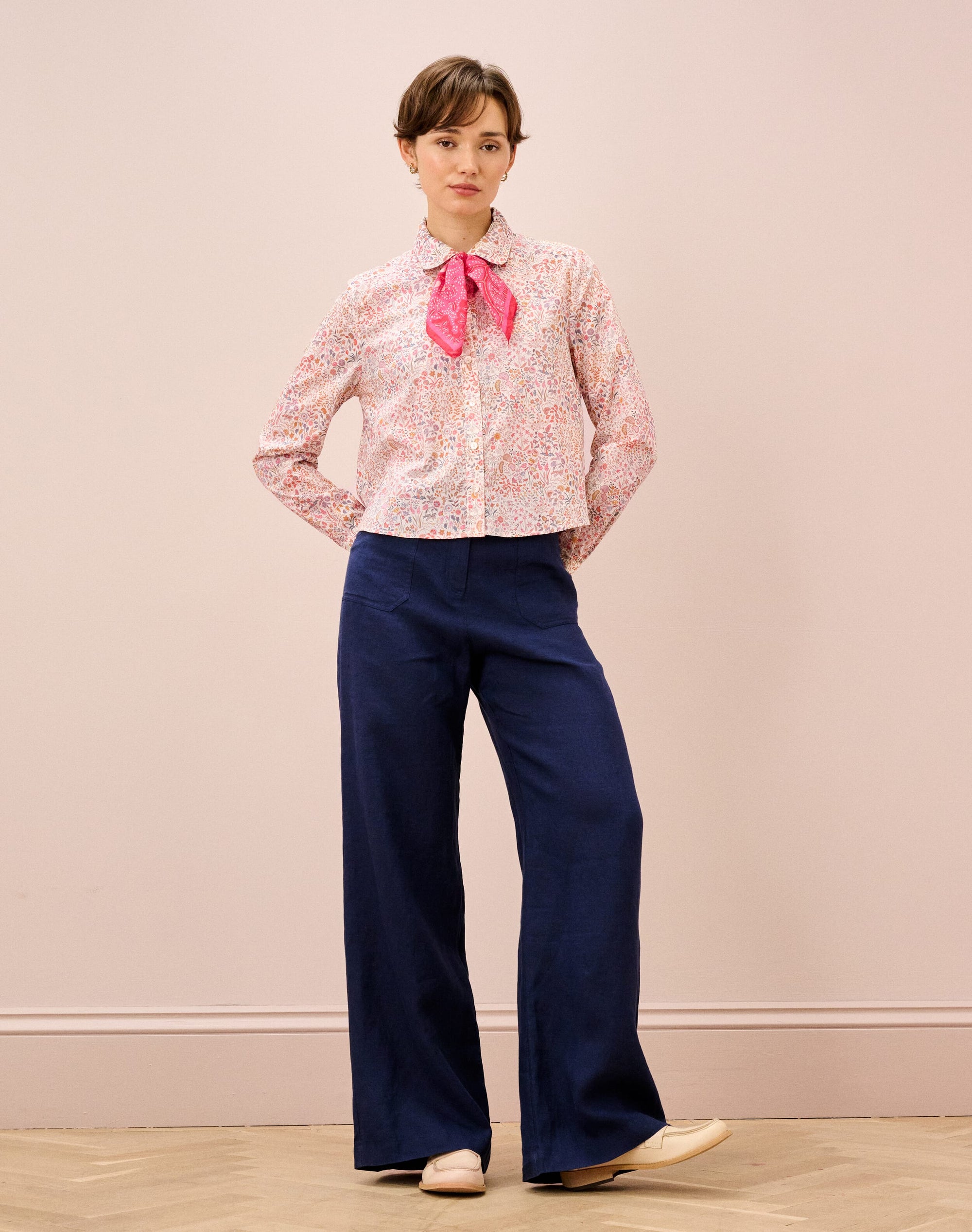 Liberty Print Organic Cotton Shirt