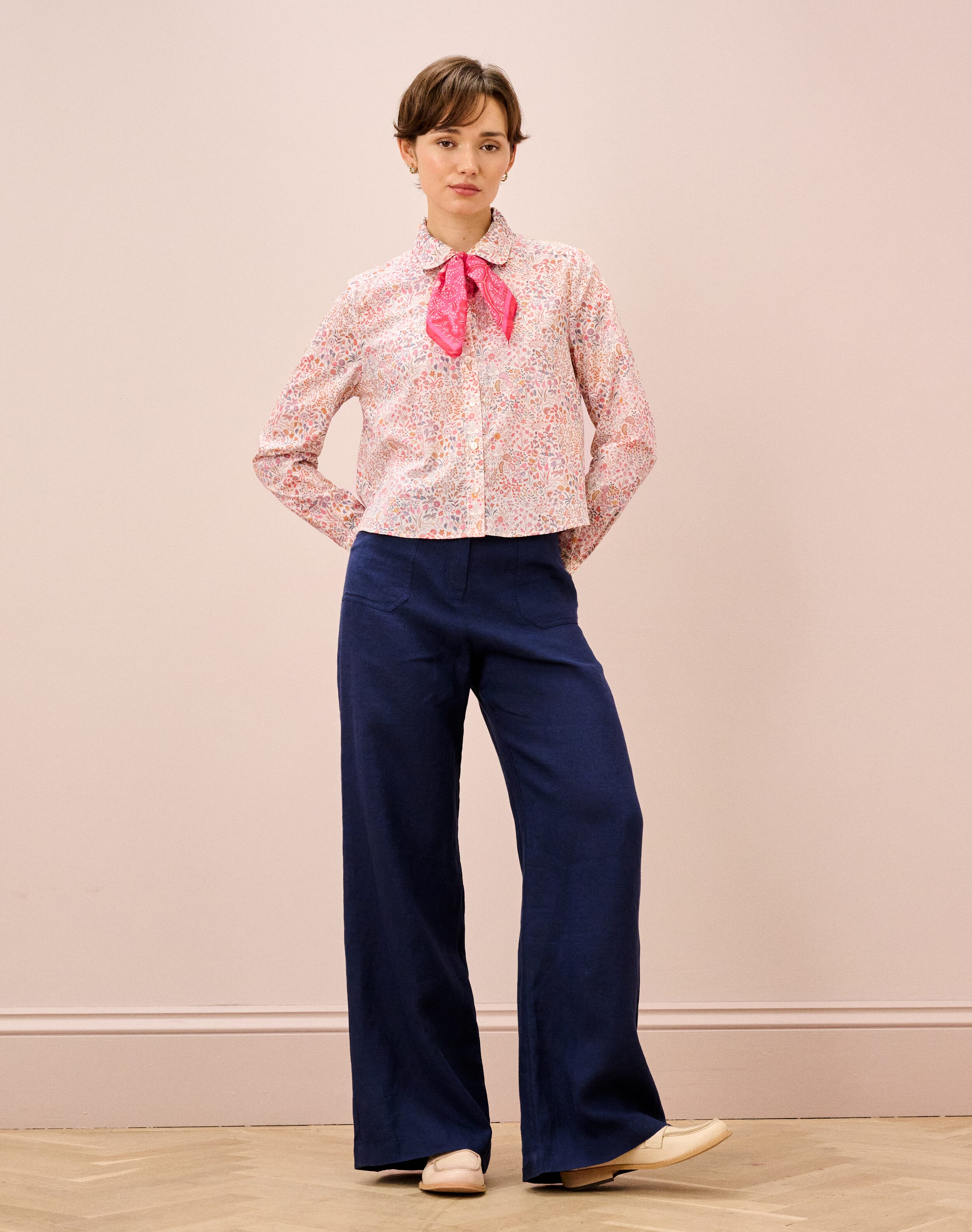 Liberty Print Organic Cotton Shirt
