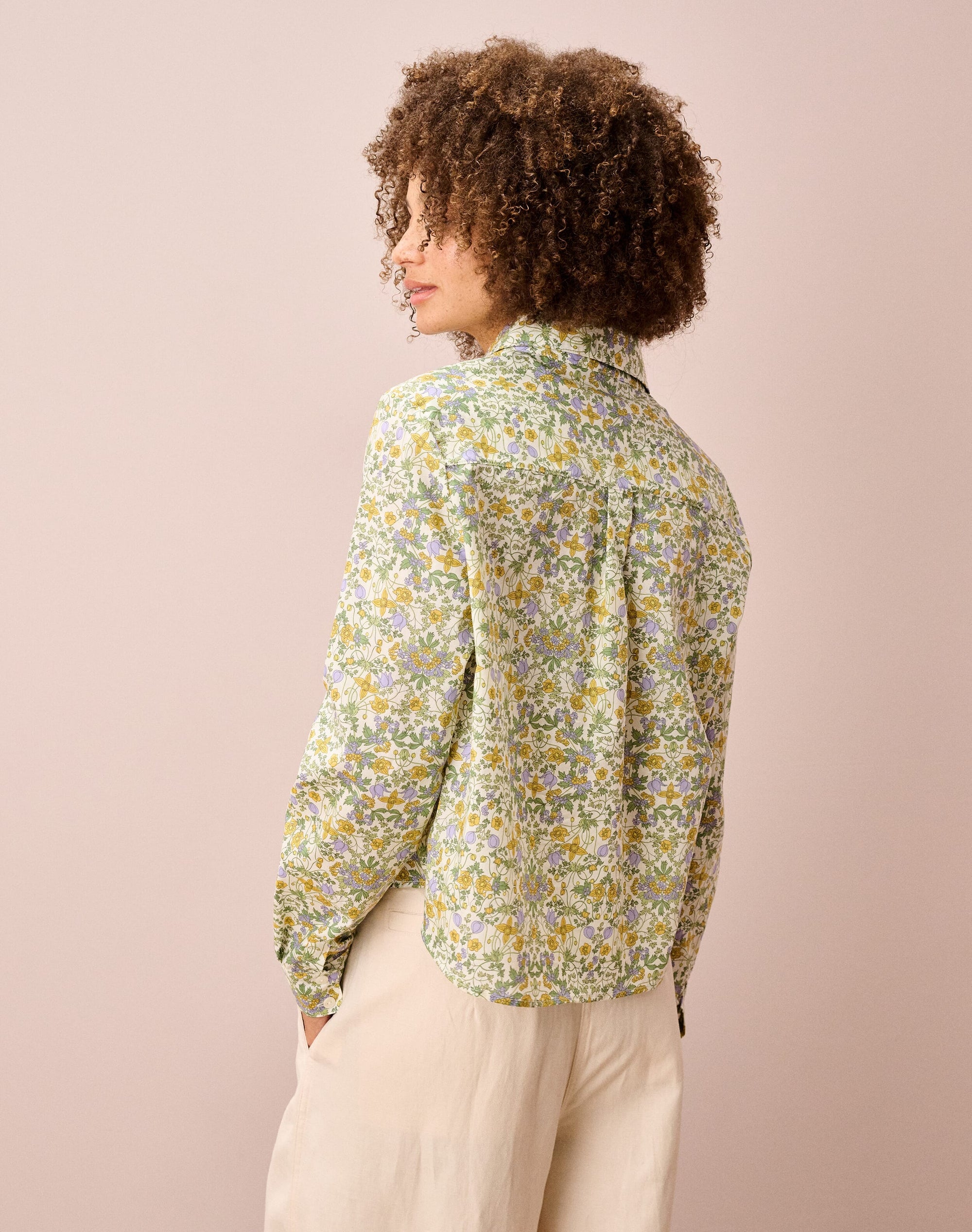 Liberty Print Organic Cotton Shirt