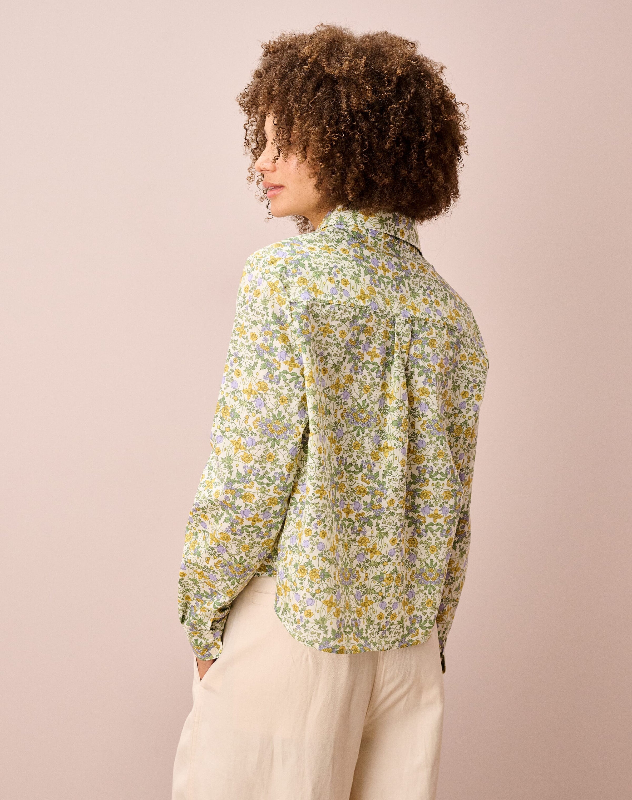 Liberty Print Organic Cotton Shirt