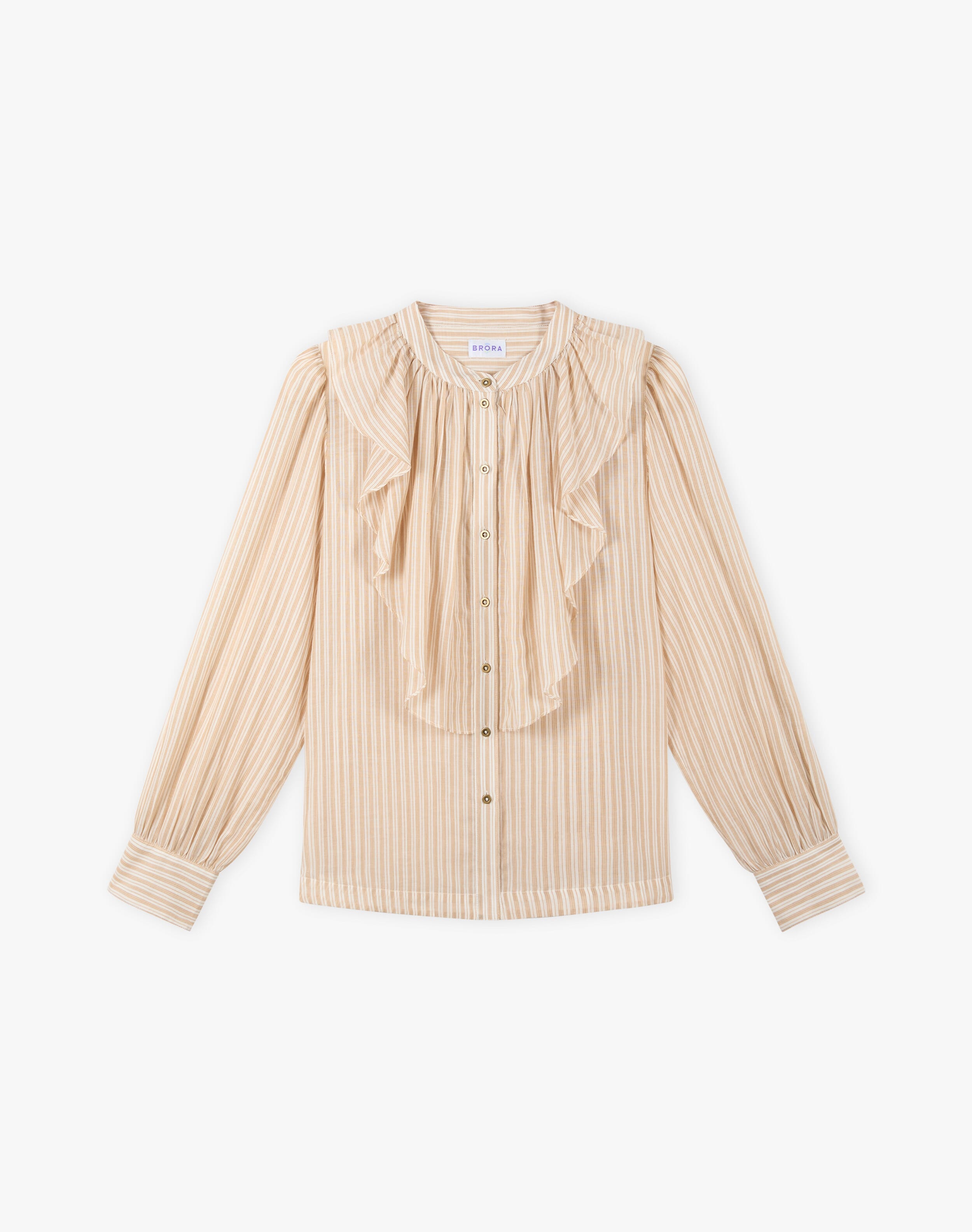 Cotton Fine Stripe Blouse