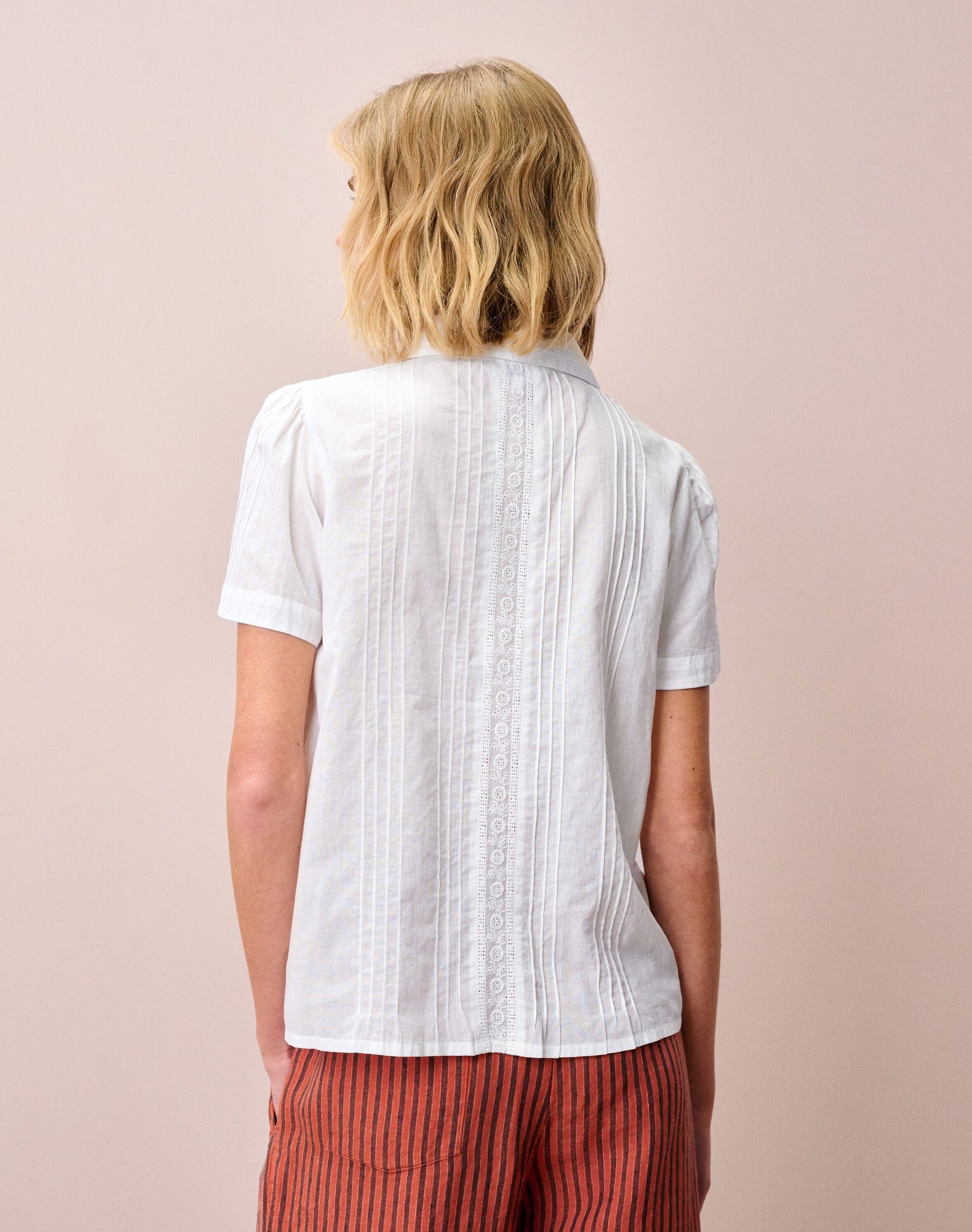 Organic Cotton Floral Motif Shirt