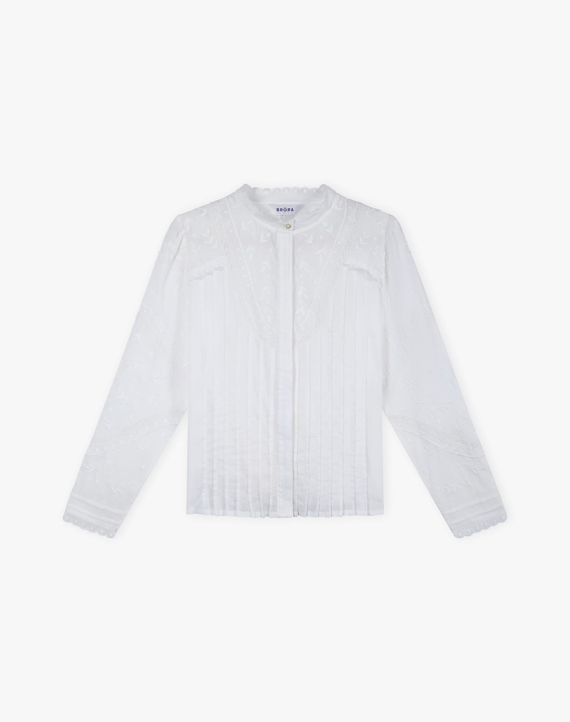 Organic Cotton Embroidered Blouse