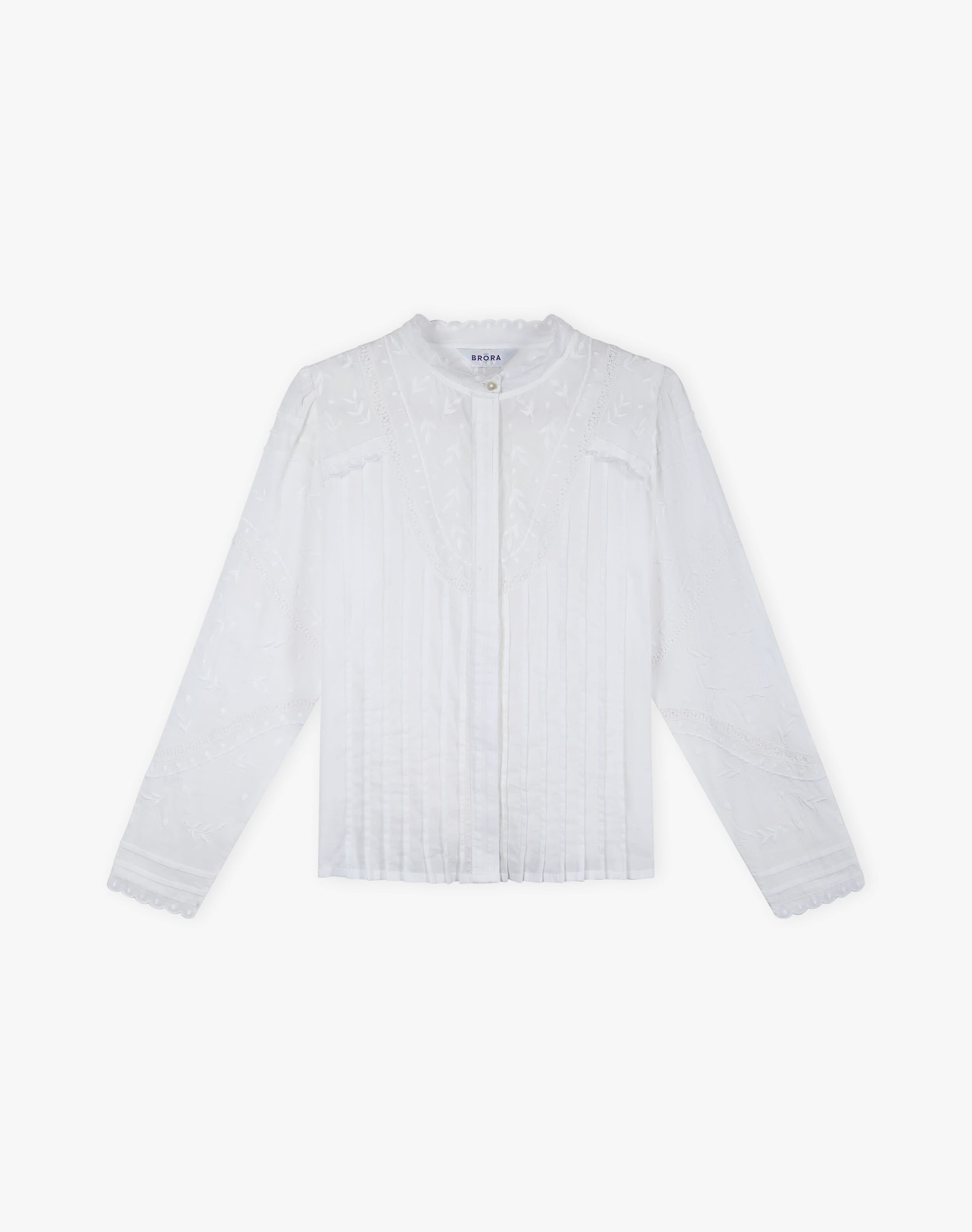 Organic Cotton Embroidered Blouse