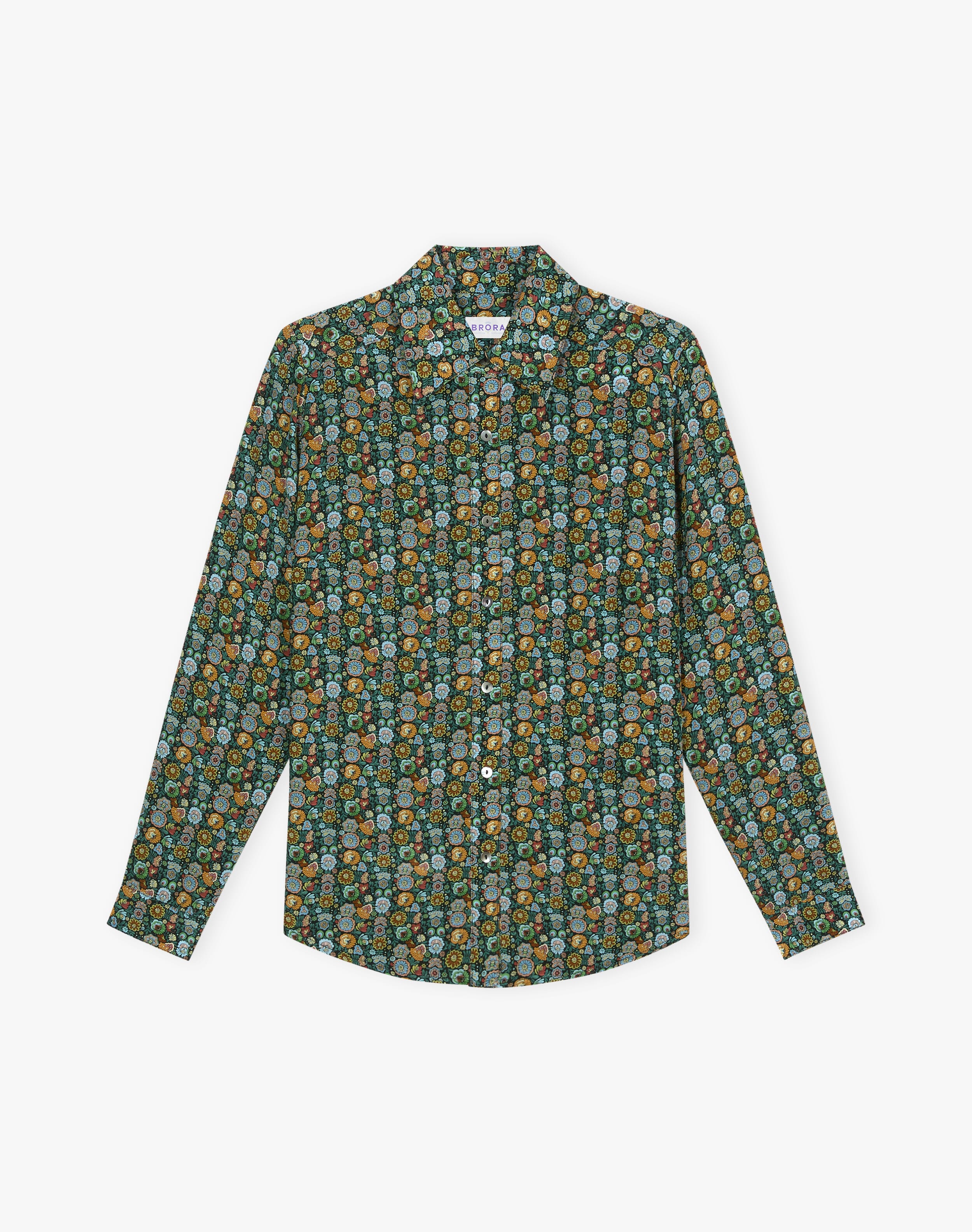 Liberty Print Silk Shirt