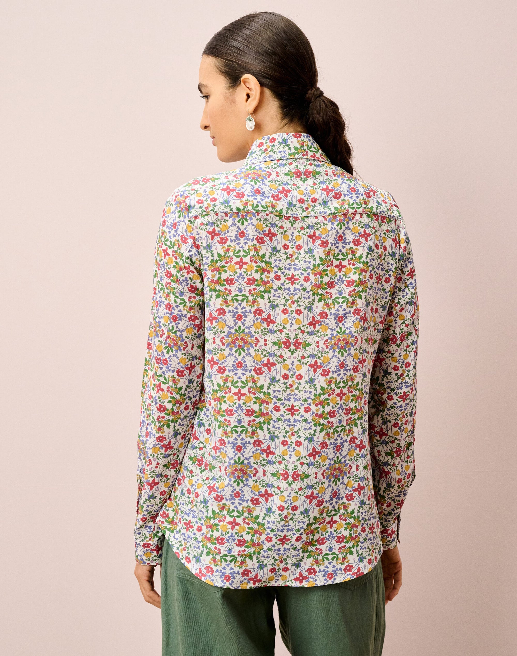 Liberty Print Silk Shirt