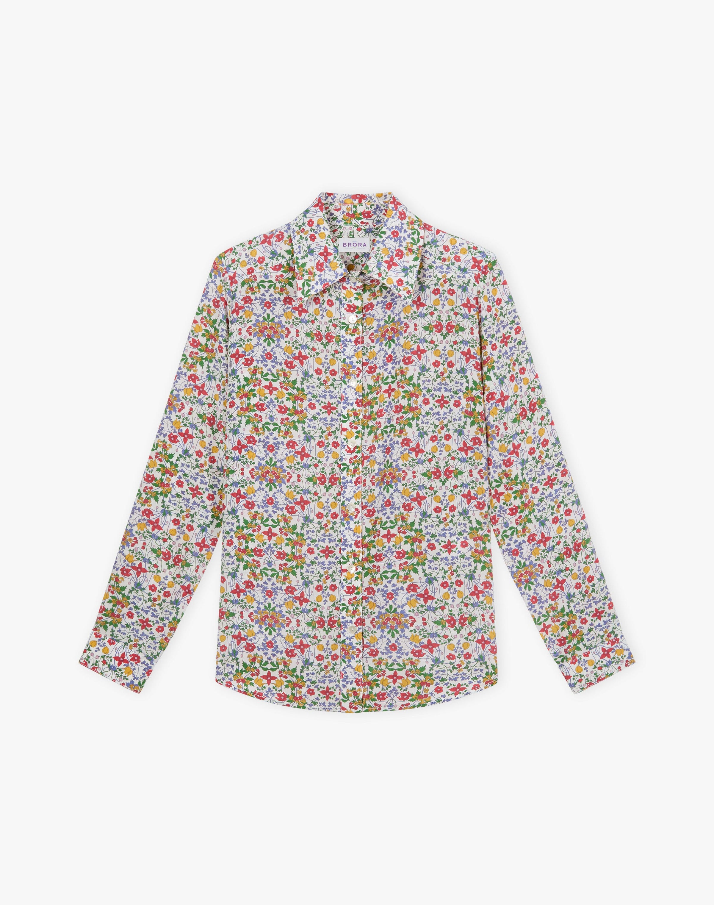 Liberty Print Silk Shirt