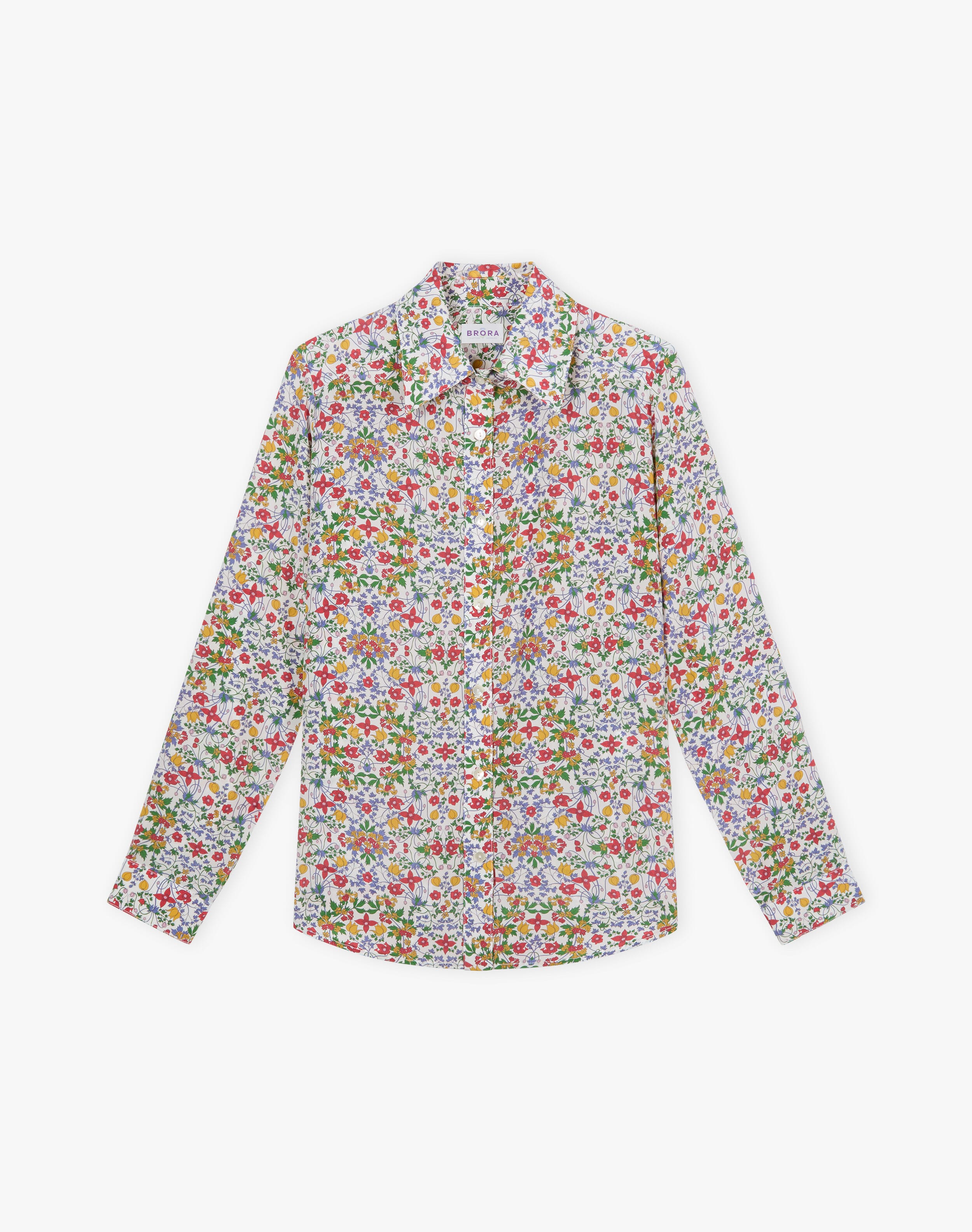 Liberty Print Silk Shirt