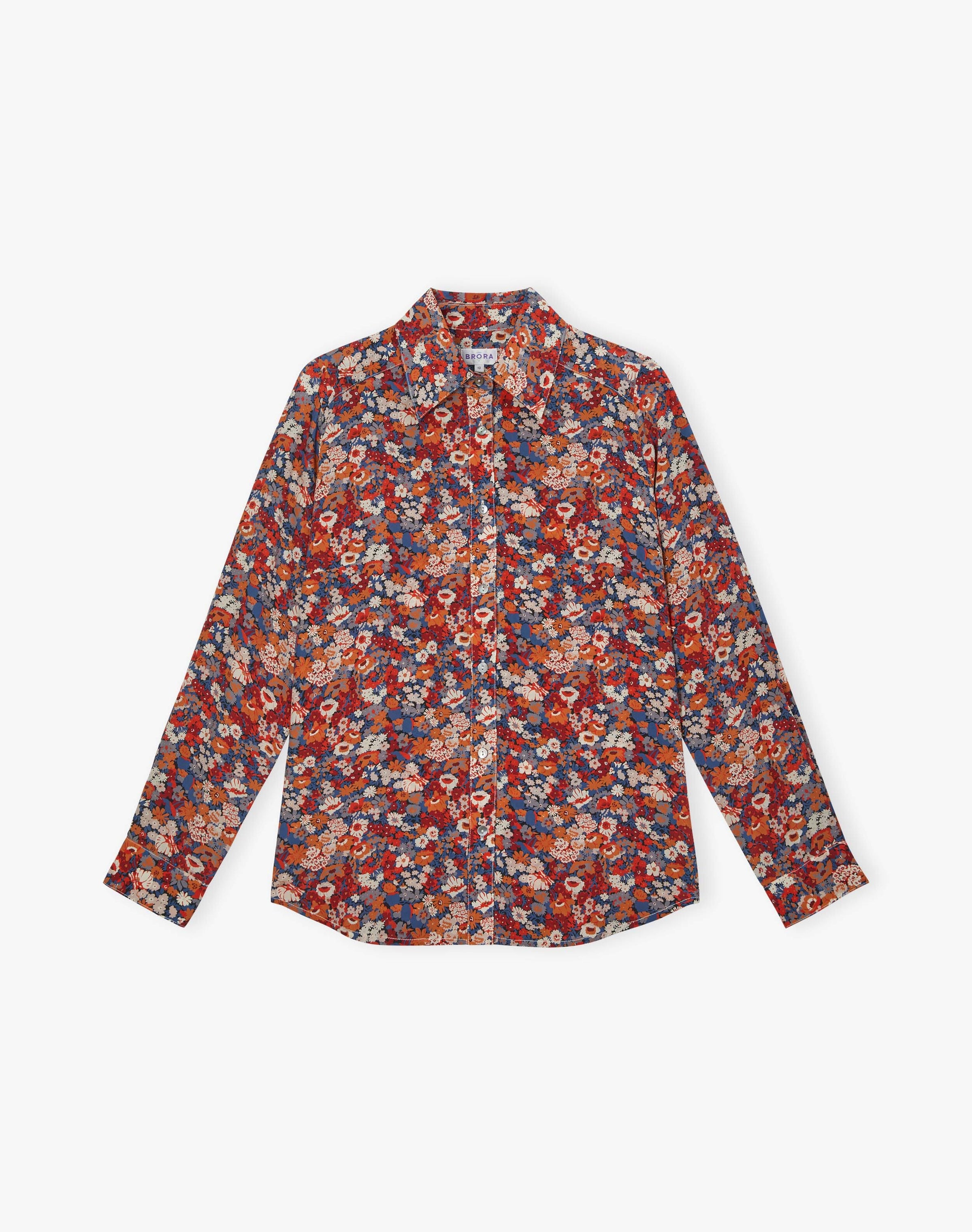 Liberty Print Silk Shirt