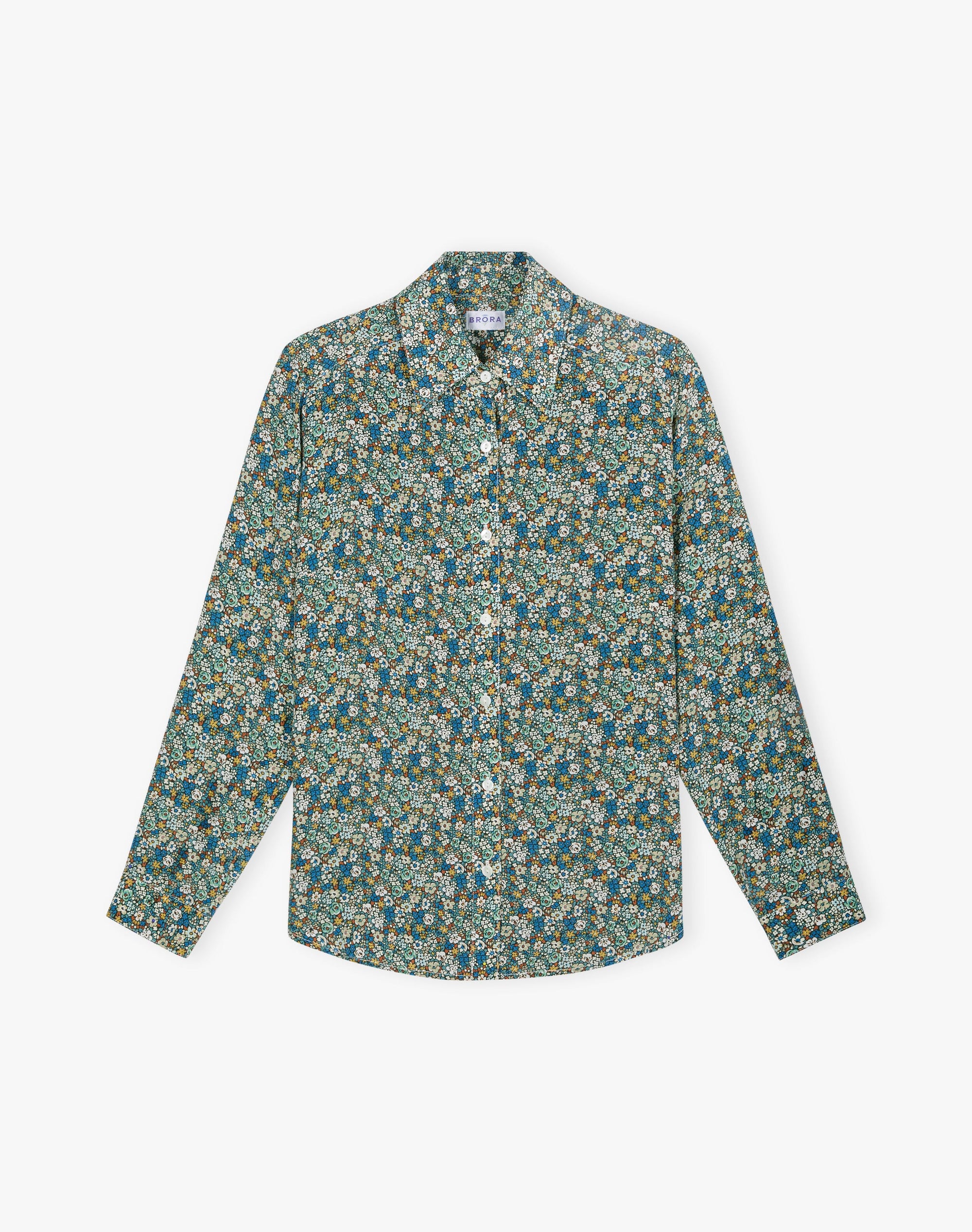 Liberty Print Silk Shirt
