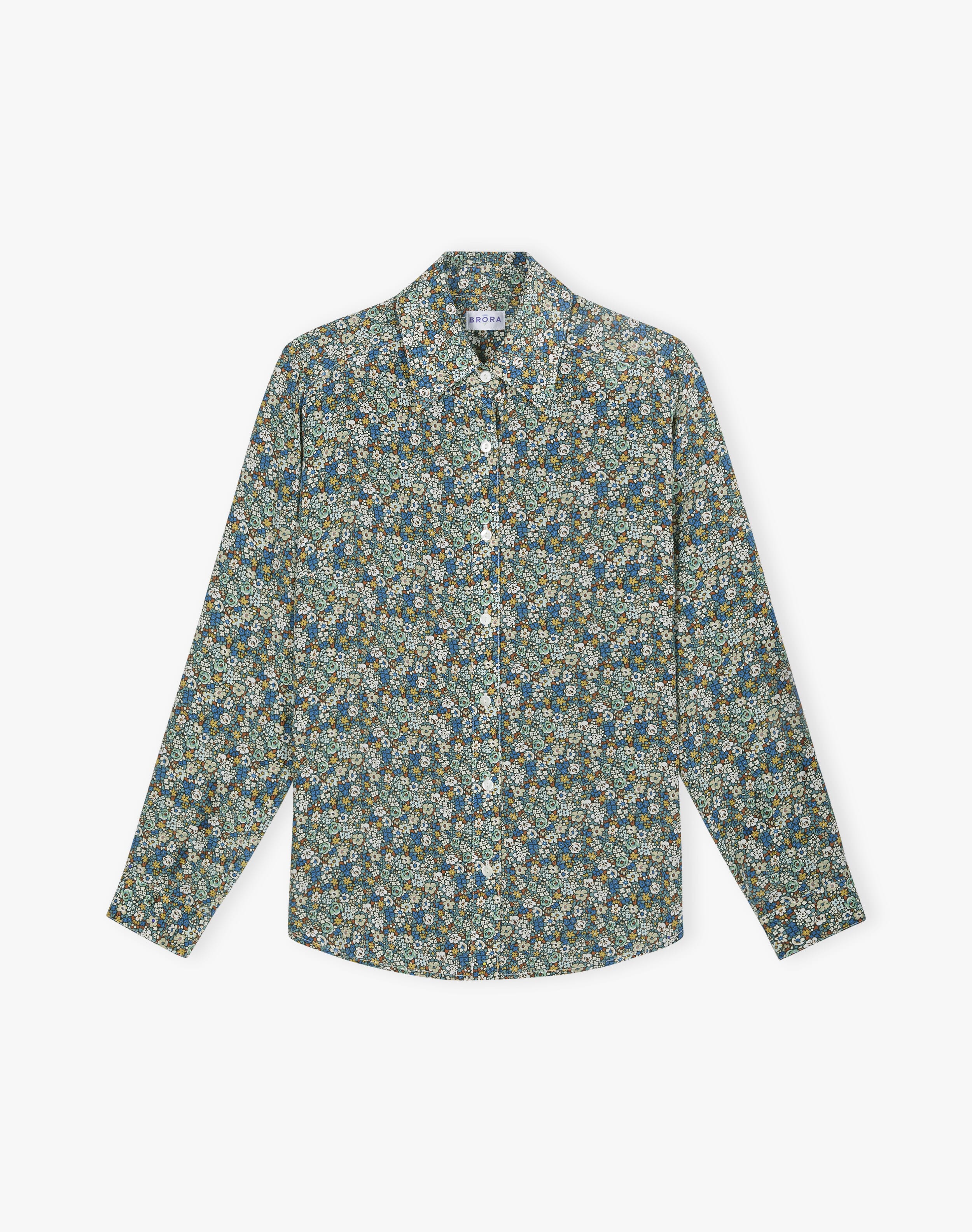 Liberty Print Silk Shirt