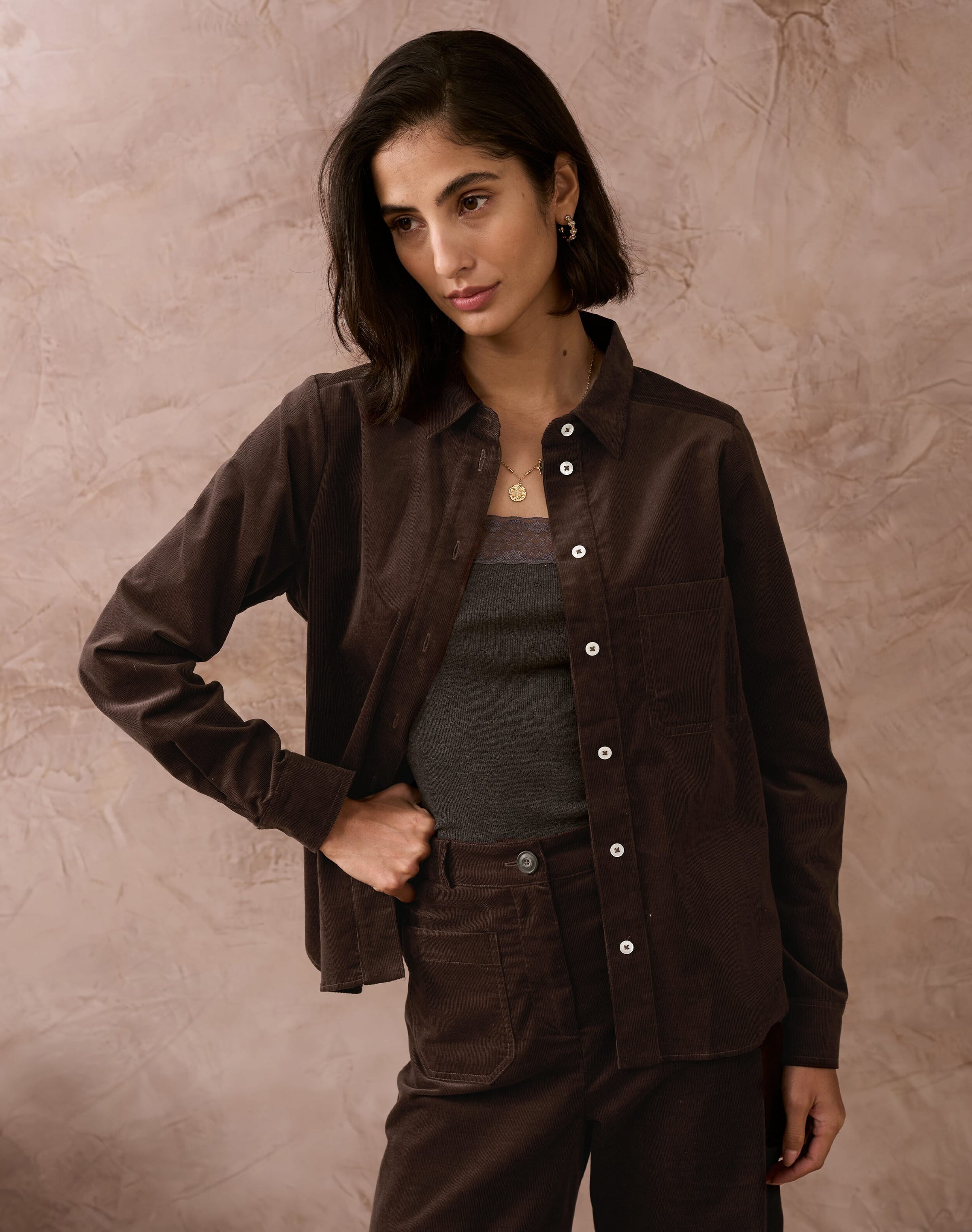 Needlecord Utility Shirt