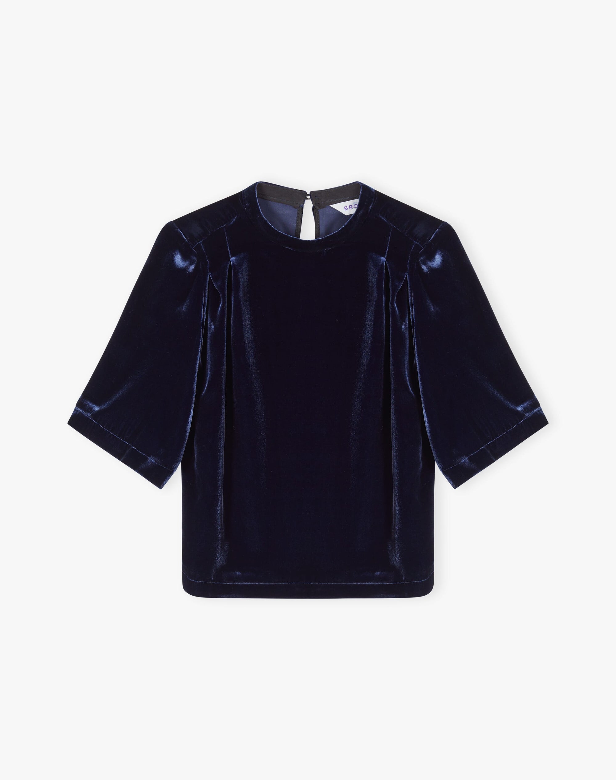 Silk Velvet Blouse
